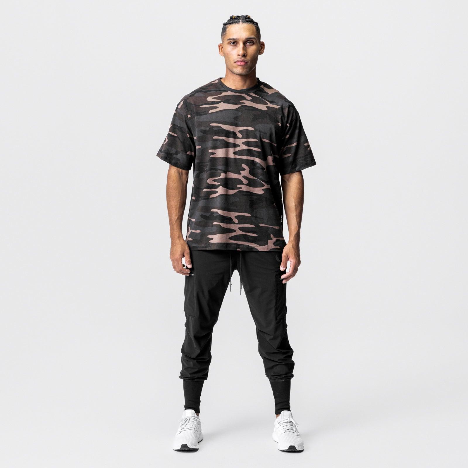0514. CottonPlus™ Oversized Tee - Rust Camo Male Product Image