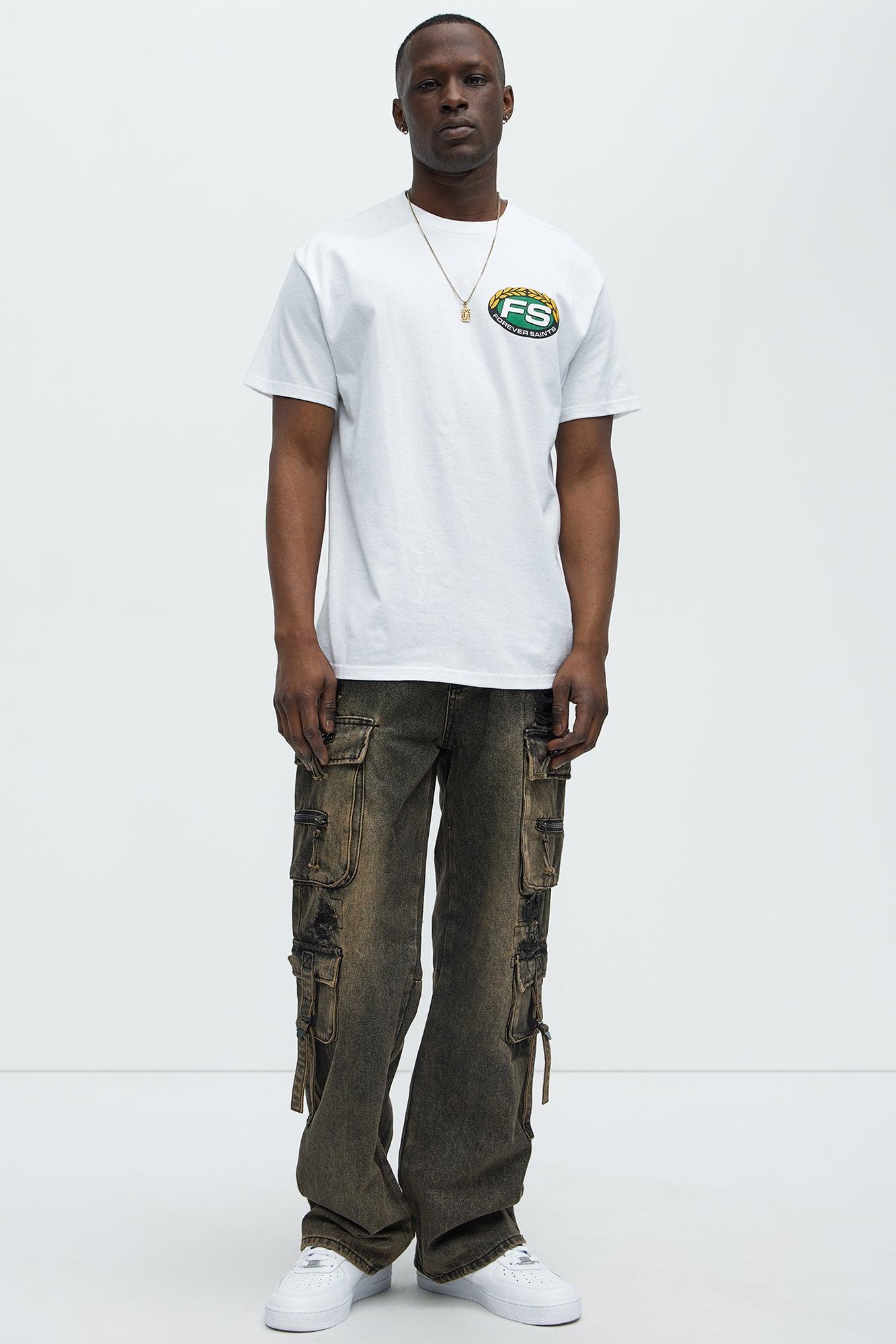 Forever Saints Classics Short Sleeve Tee - White Product Image