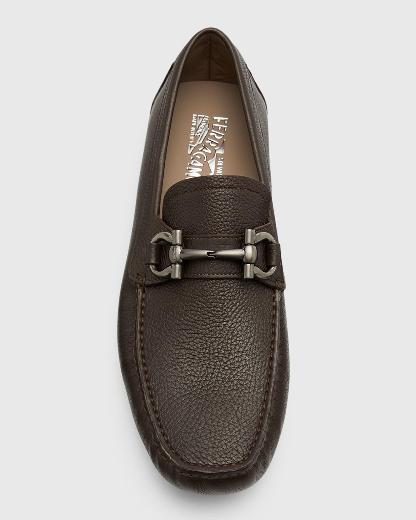 Men's Parigi Gancini Leather Drivers Product Image