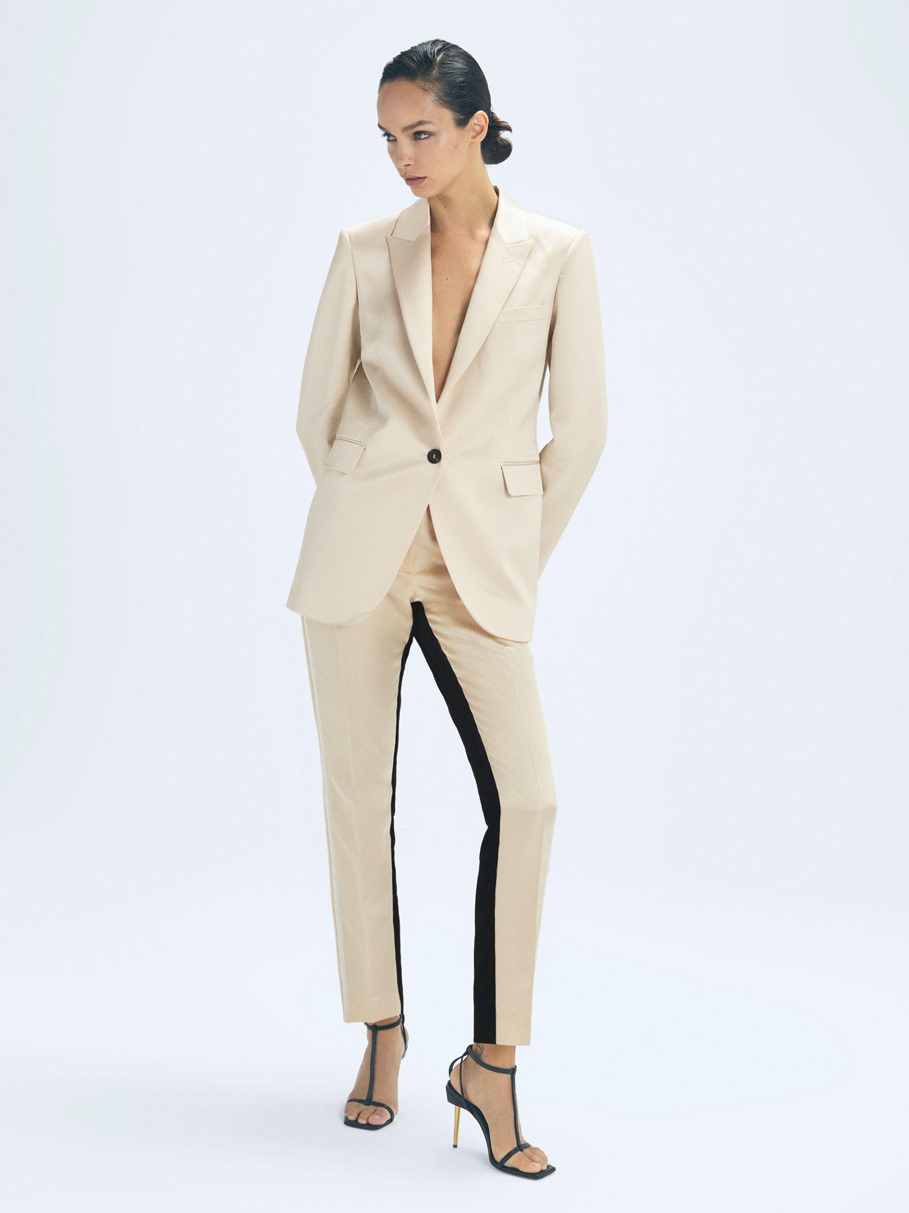 Italian Leather Strappy Heels in Black Product Image