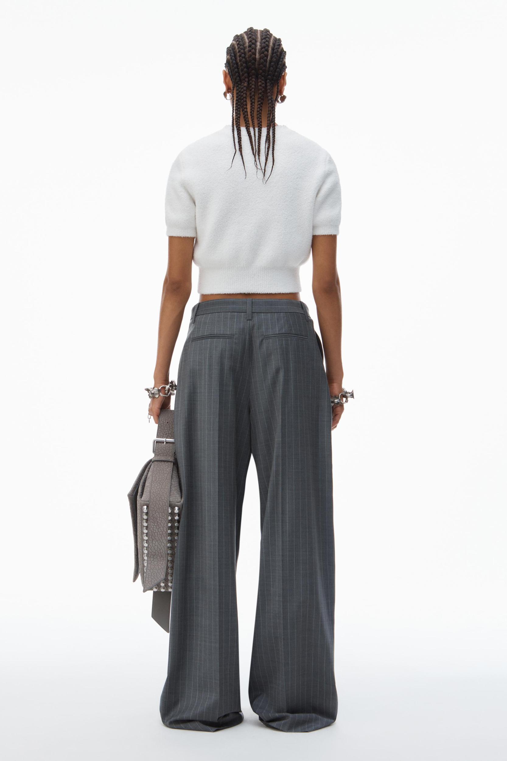 Logo Cropped Sweater Tee Product Image