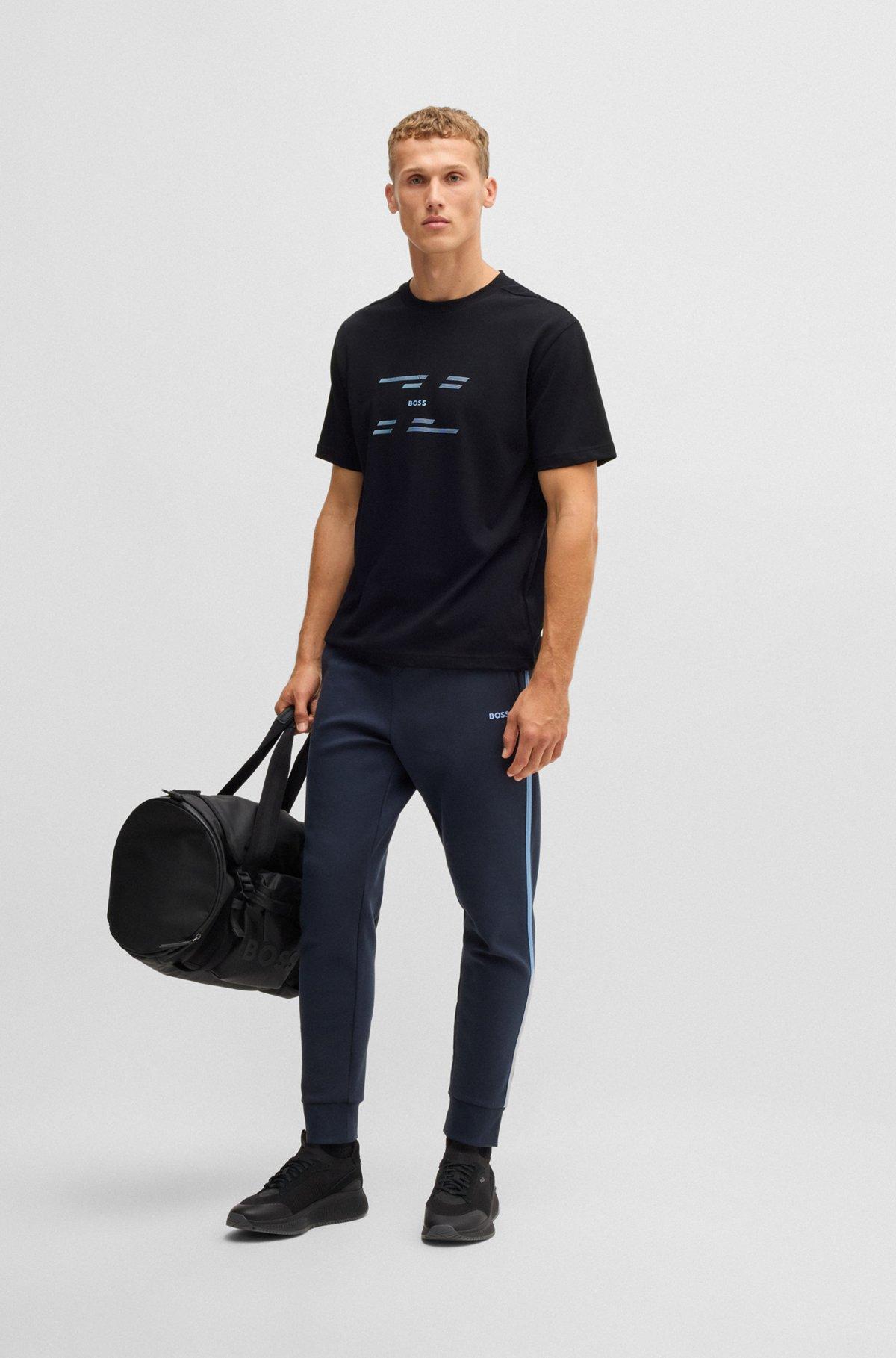 Cotton-jersey relaxed-fit T-shirt with seasonal artwork Product Image