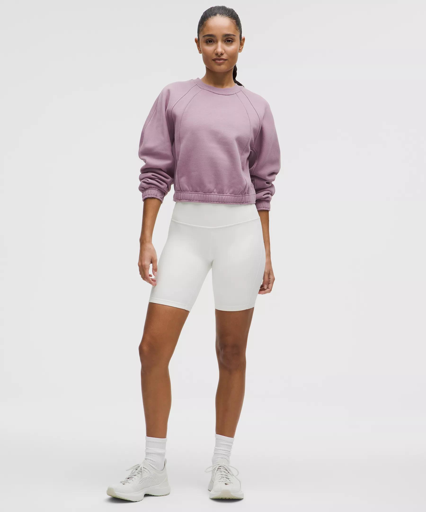 Scuba Cropped Relaxed Crewneck Product Image