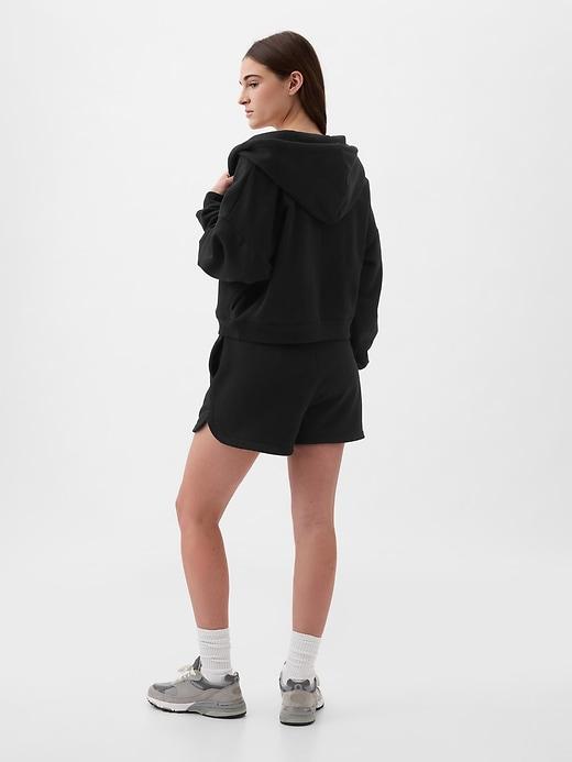 VintageSoft Cropped Hoodie Product Image