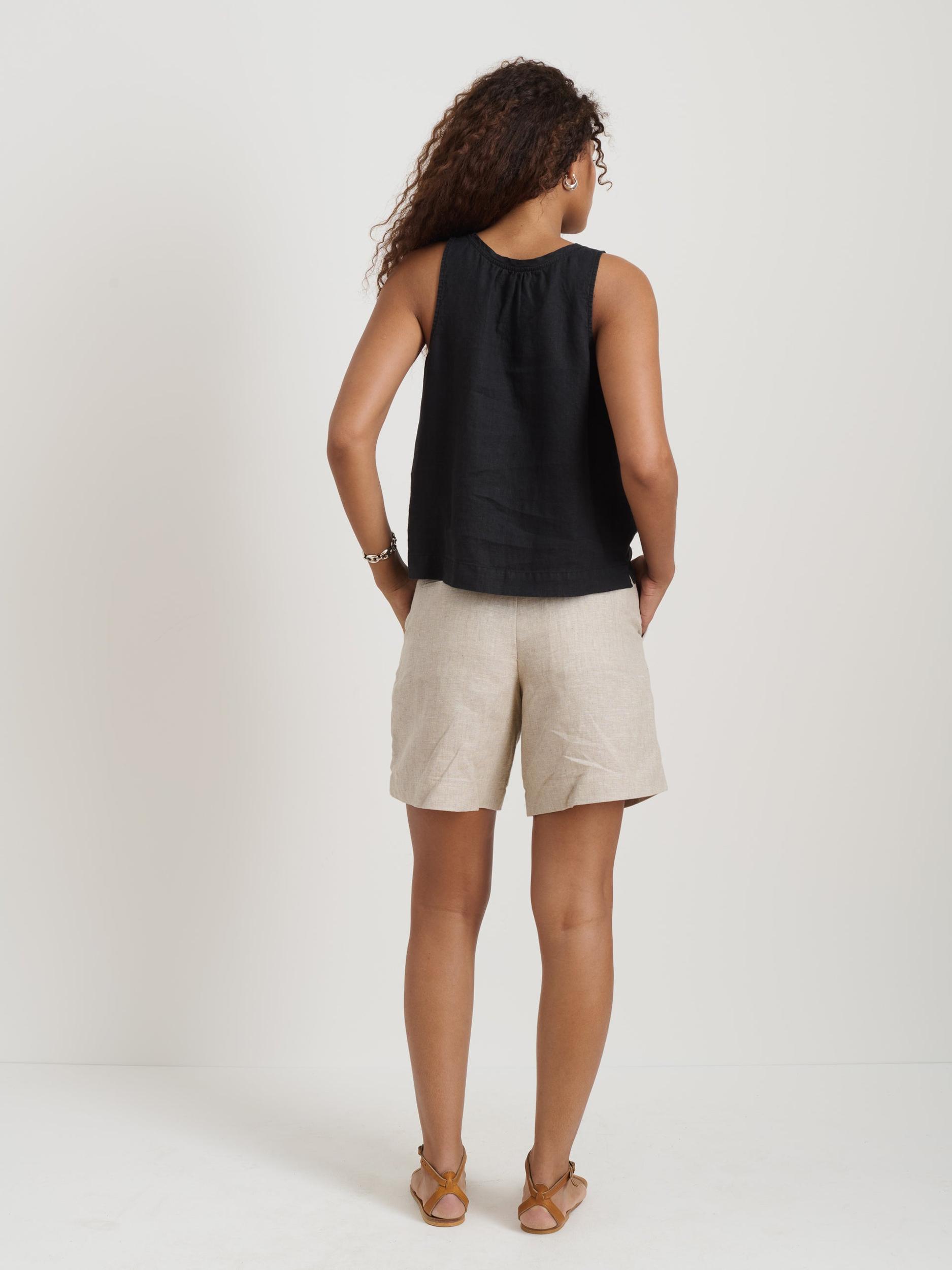 Sidney Top In Linen Product Image