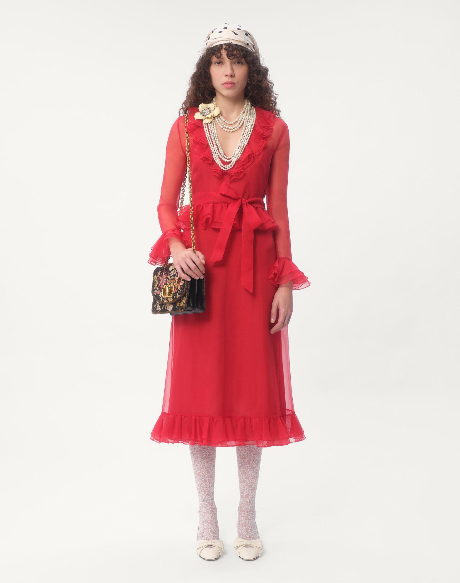 Organza Midi Dress  Product Image