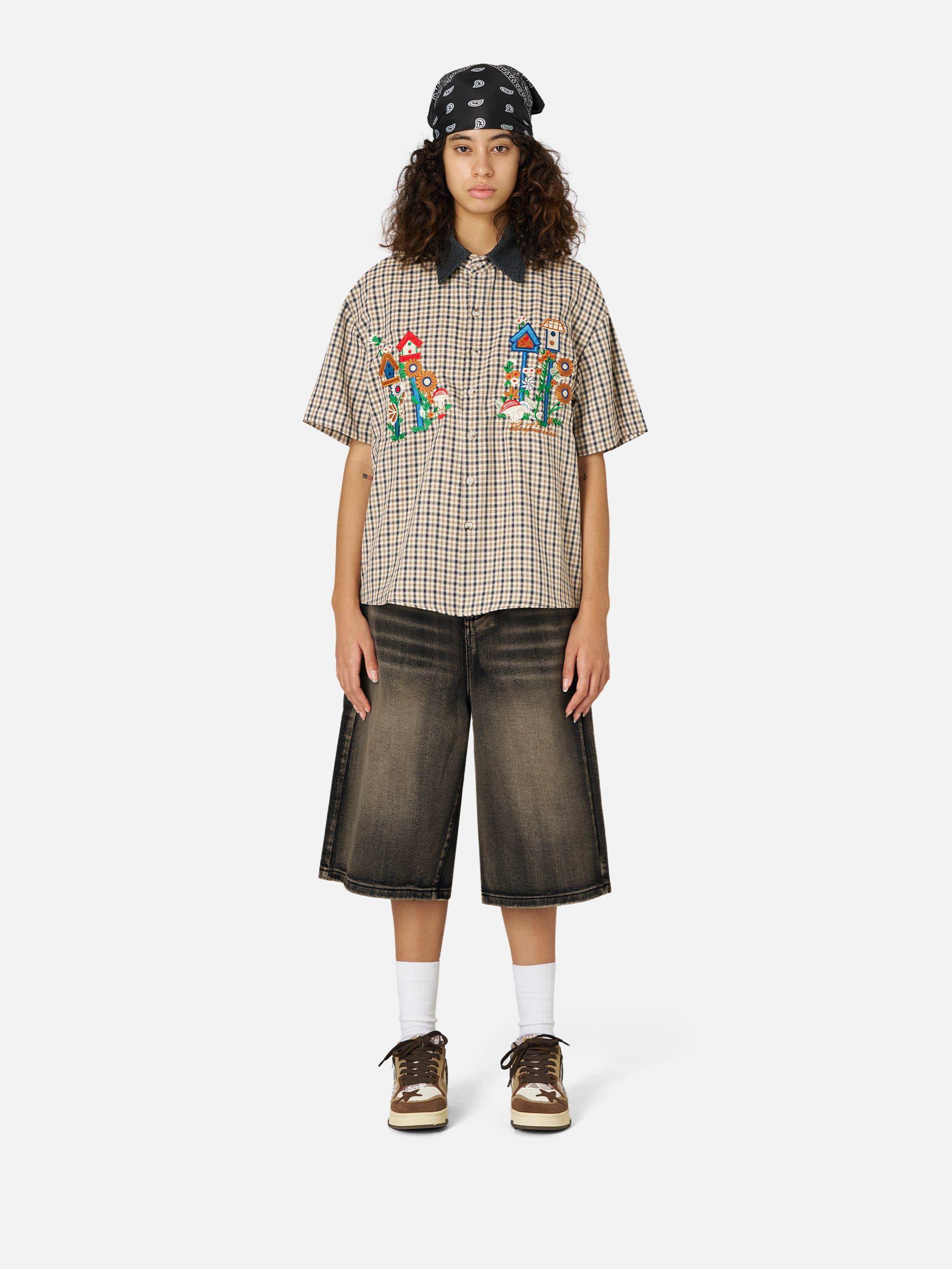 Aelfric Eden Vintage Washed Longline Jorts Product Image