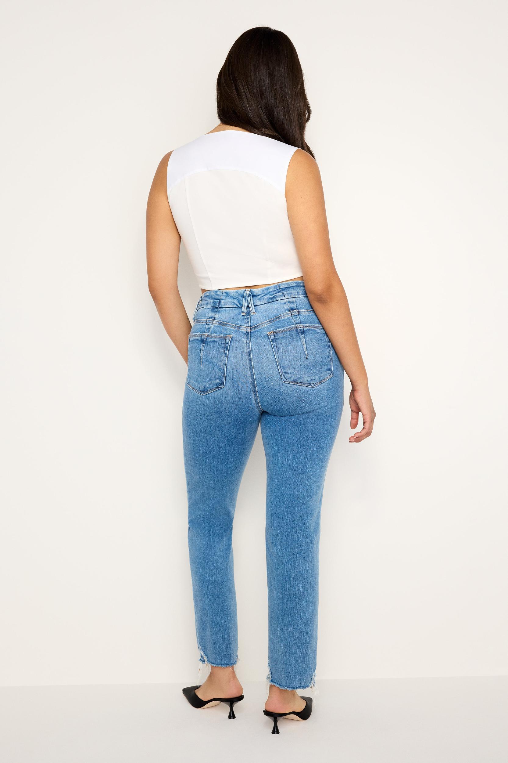 SOFT-TECH GOOD LEGS STRAIGHT JEANS | INDIGO514 Product Image