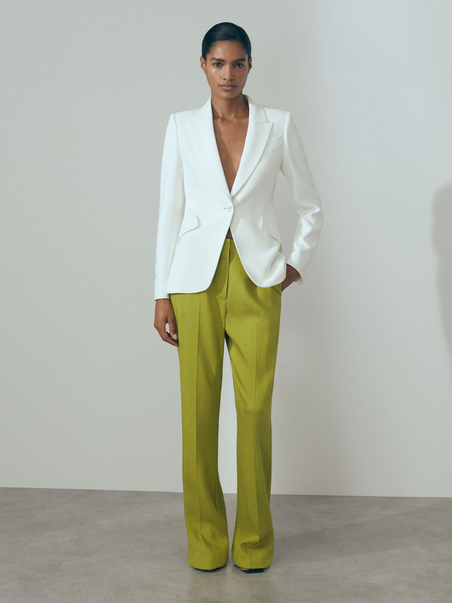 Atelier Slim Fit Suit Blazer in Ivory Product Image