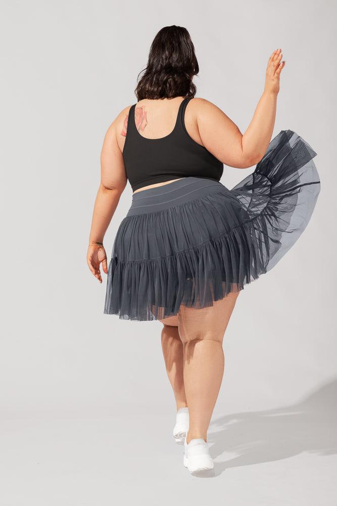 Pirouette Skort - Peppercorn Product Image