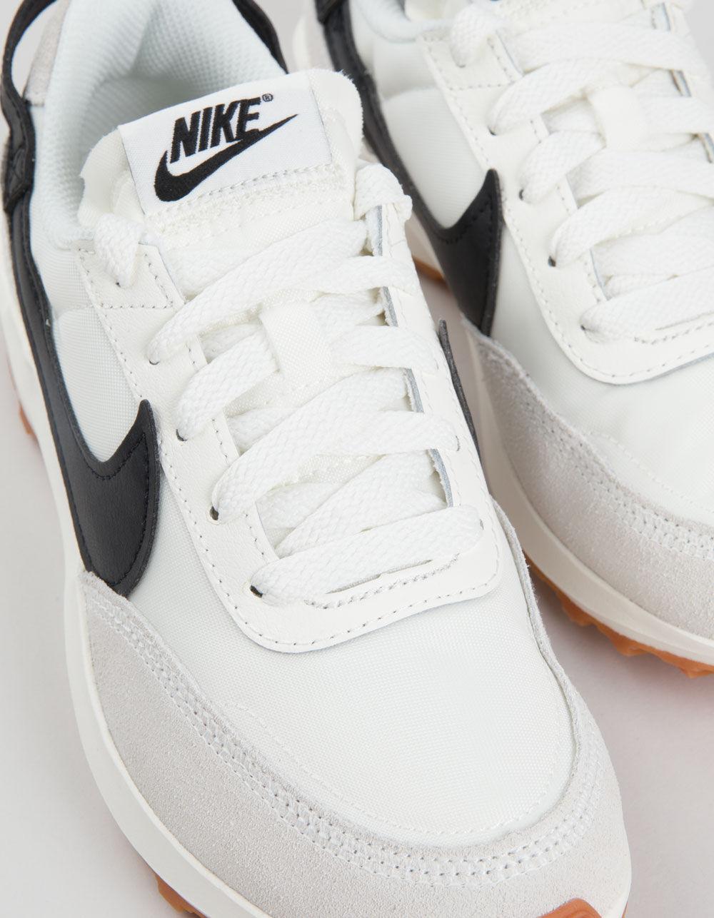 NIKE Waffle Debut Womens Shoes - WHT/BLK Product Image