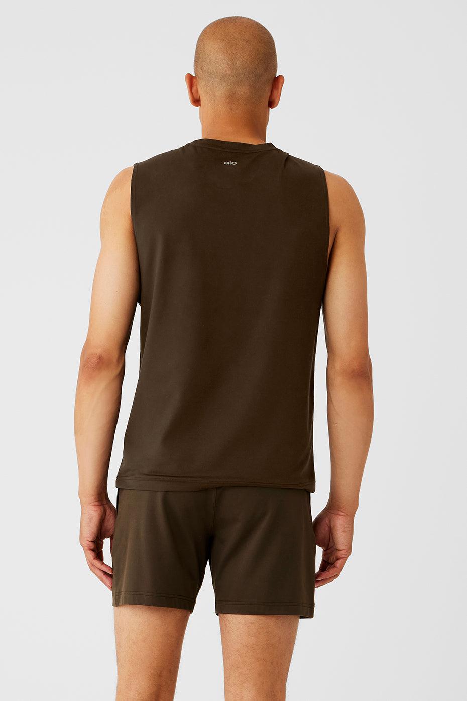 Conquer Muscle Tank - Espresso Male Product Image