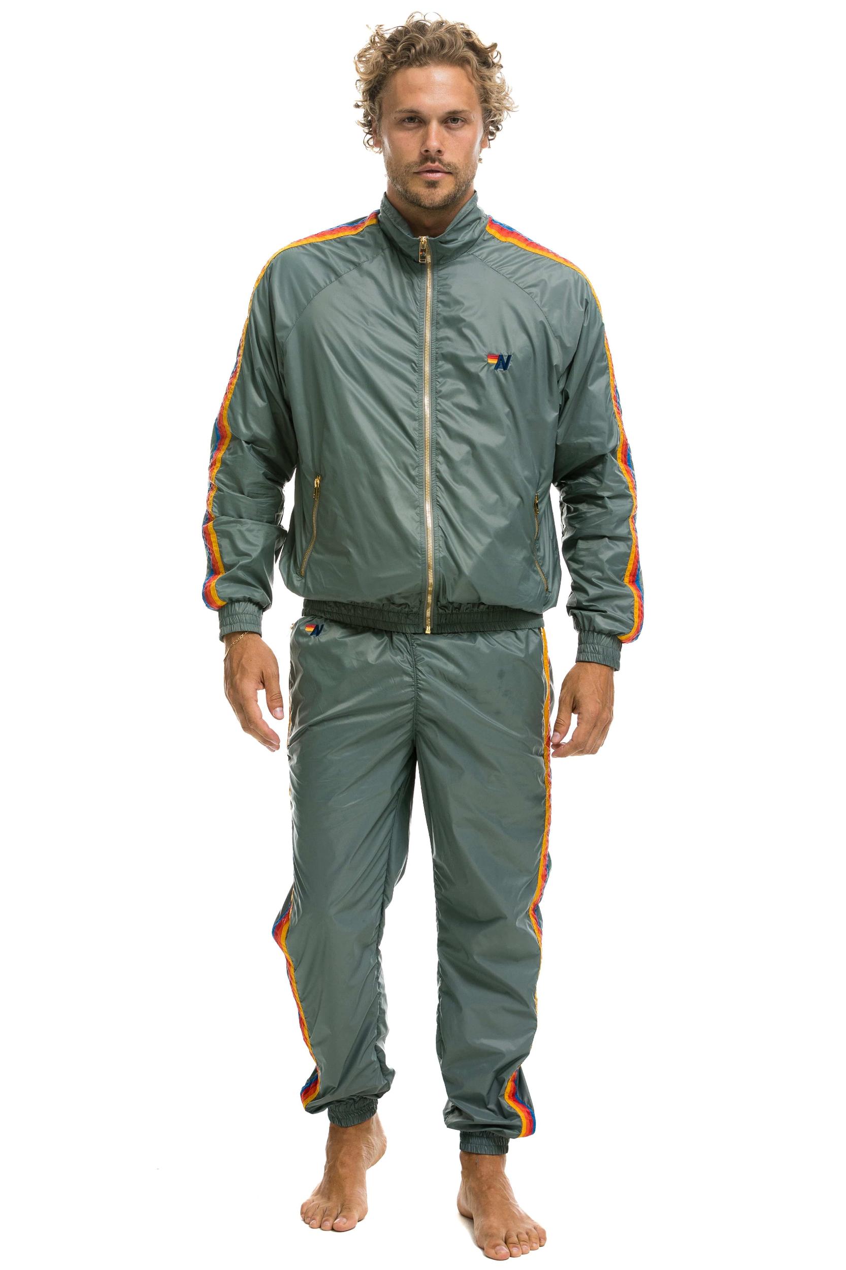 MEN'S 4 STRIPE WINDBREAKER -  SEDONA Male Product Image