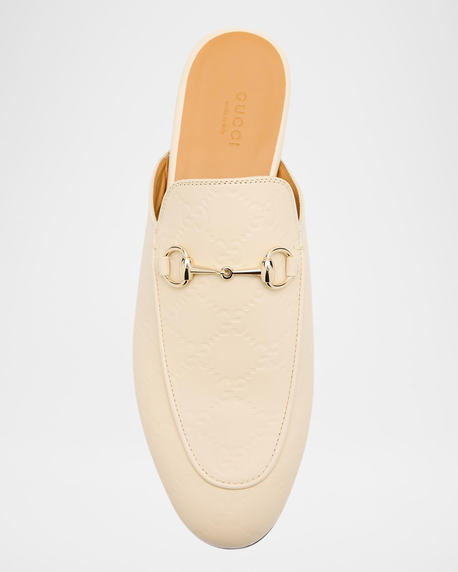 Princetown Monogram Horsebit Leather Mules Product Image