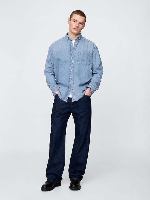Denim Big Shirt Product Image