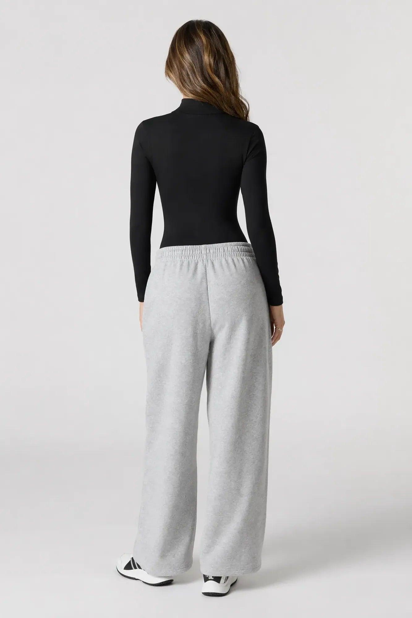 Contour Half Zip Long Sleeve Bodysuit Female Product Image