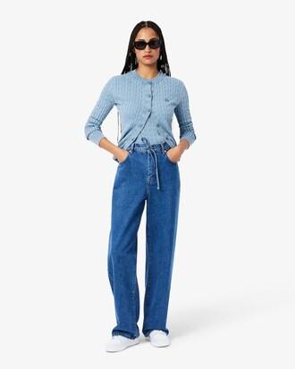 Women's Court Cage Leather Sneakers Product Image