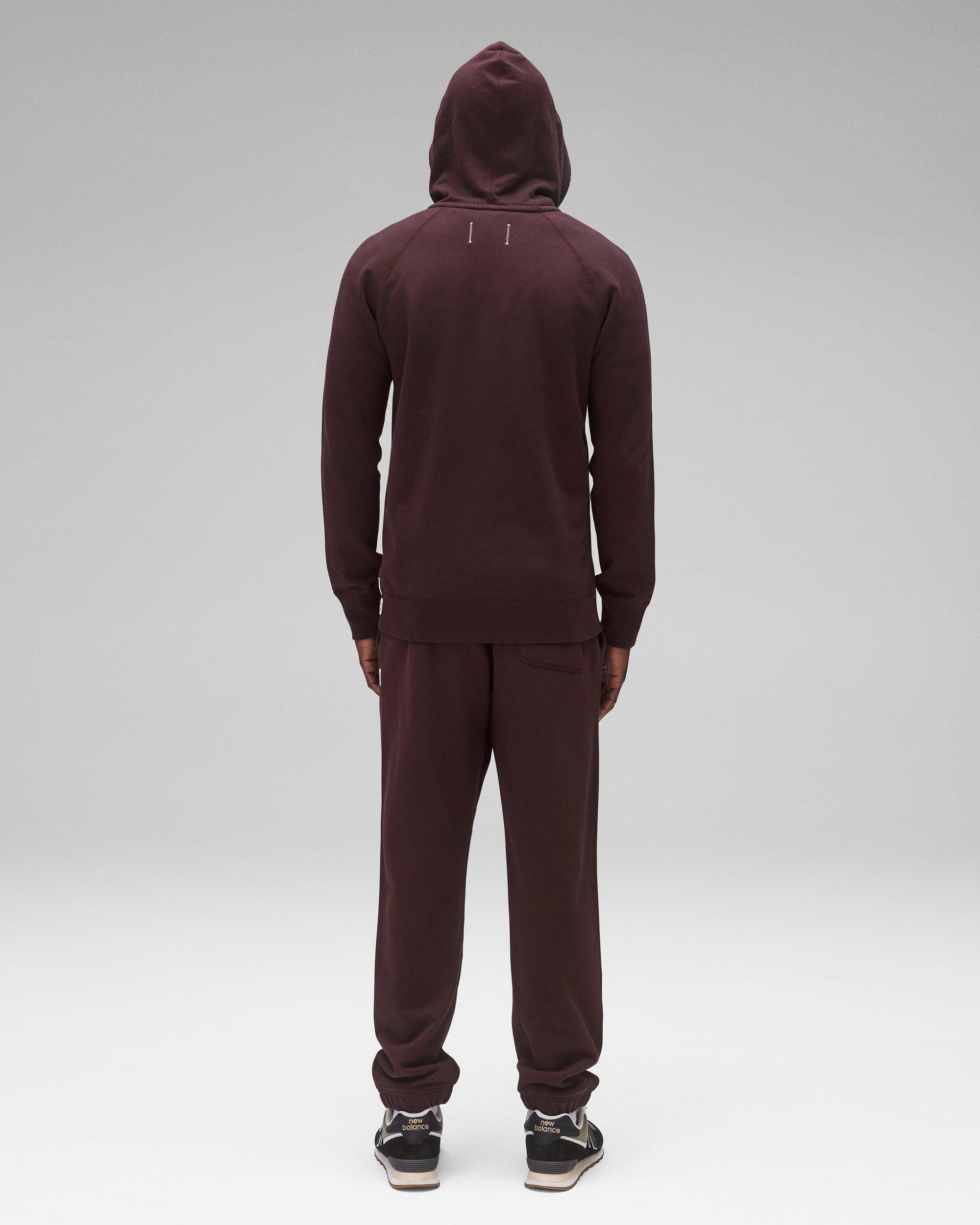 Midweight Terry Slim Zip Hoodie Male Product Image