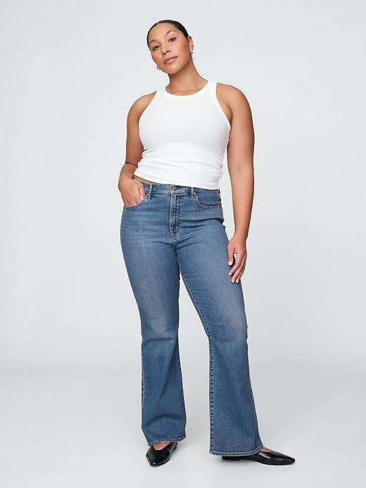 High Rise '70s Flare Jeans Product Image