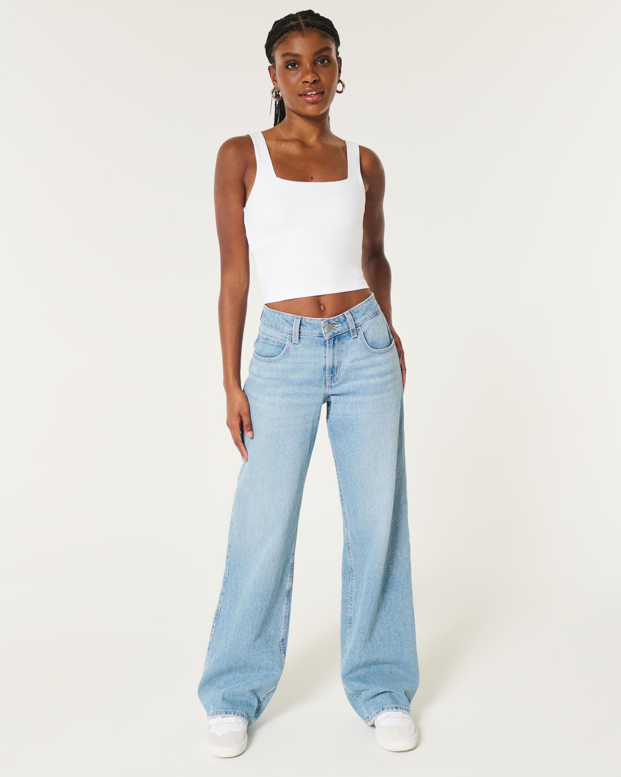 Seamless Fabric Square-Neck Tank Product Image