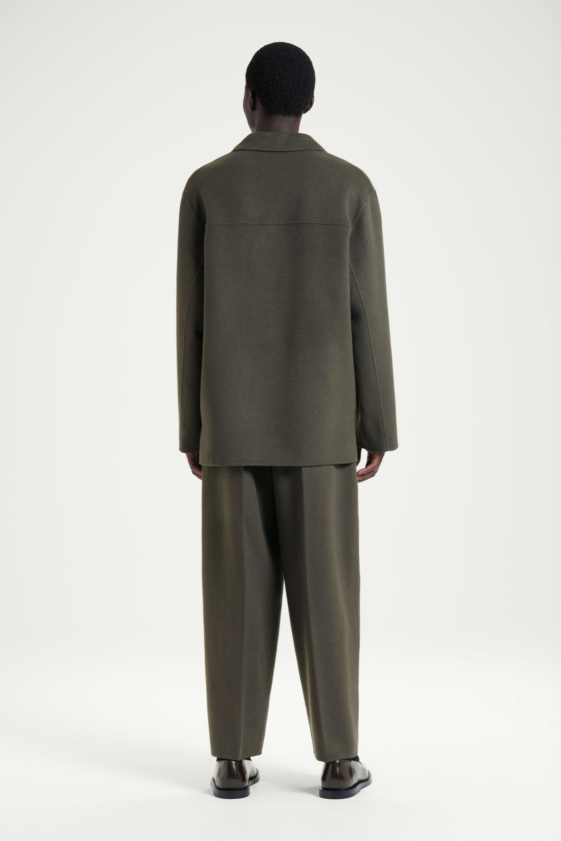 THE HALF-PLACKET OVERSHIRT Product Image