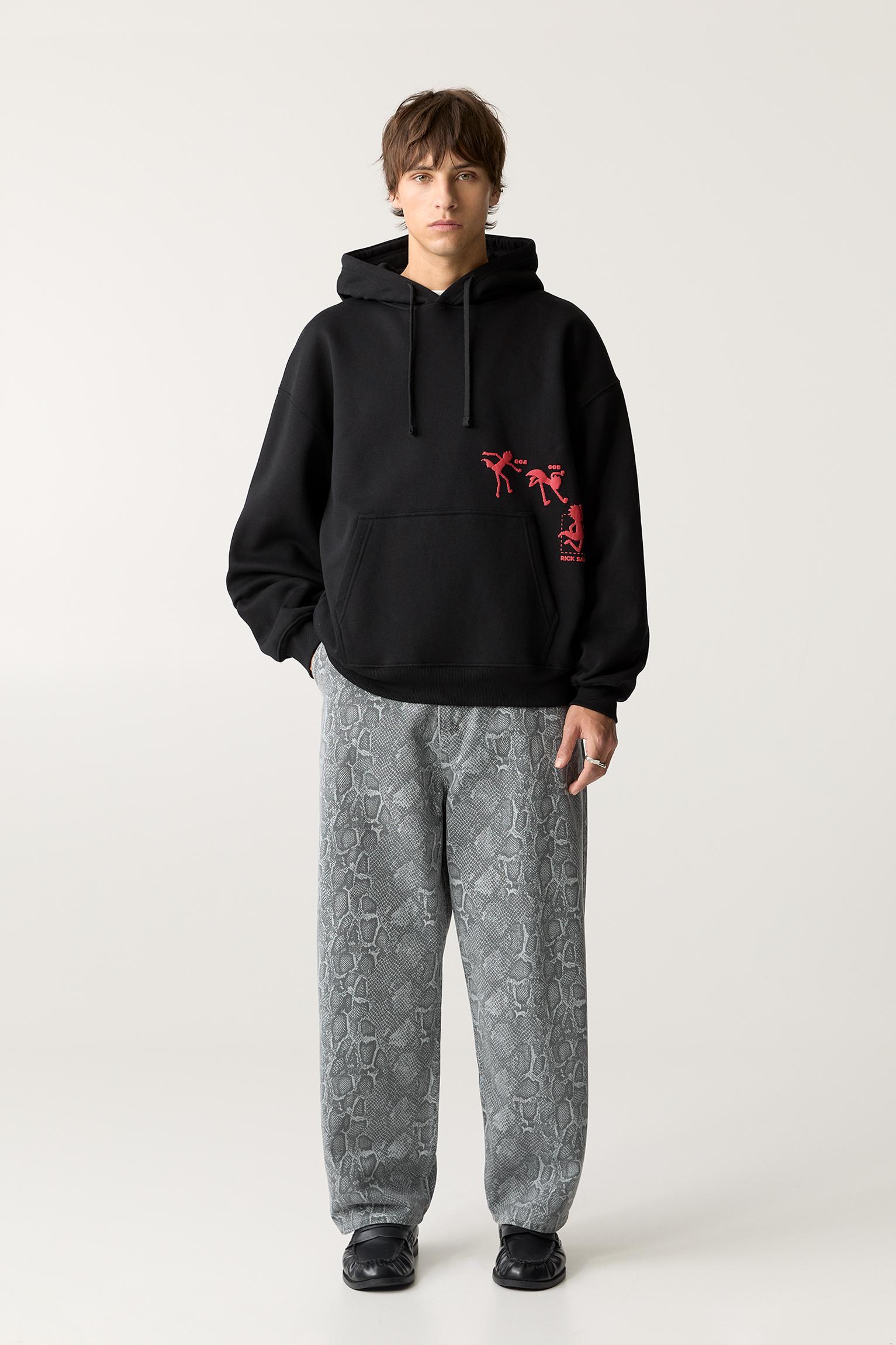 RHUDE LOGO FLANNEL WORK JACKET Male Product Image