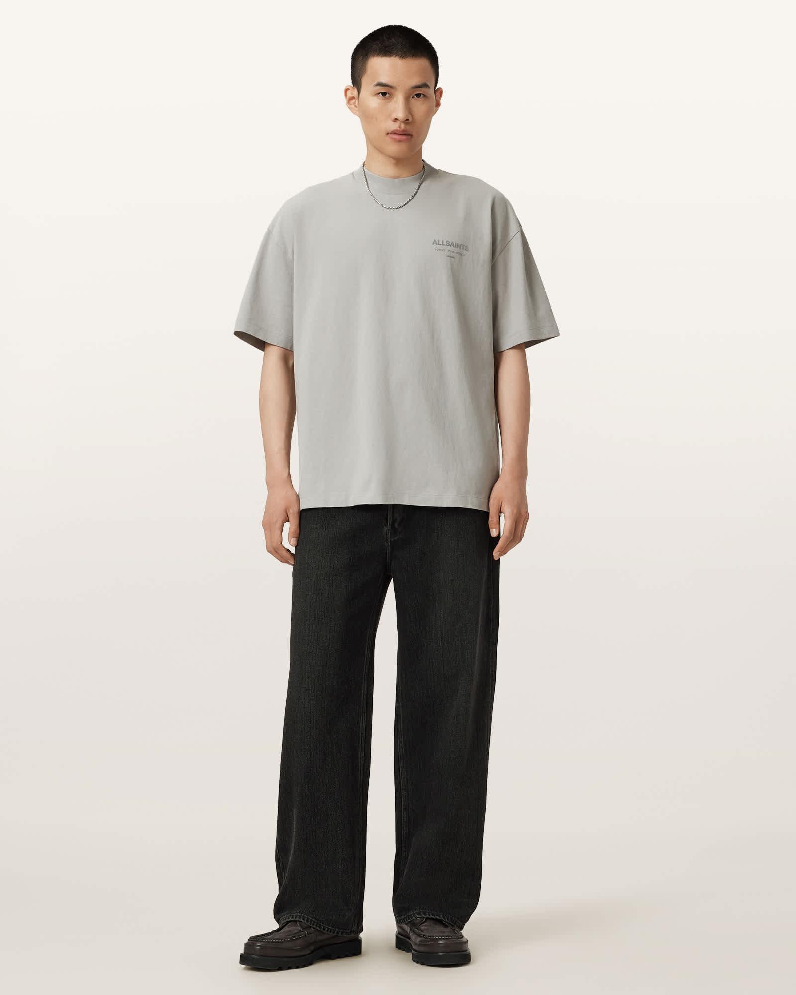 Xander Flocked Logo Oversized T-Shirt Product Image