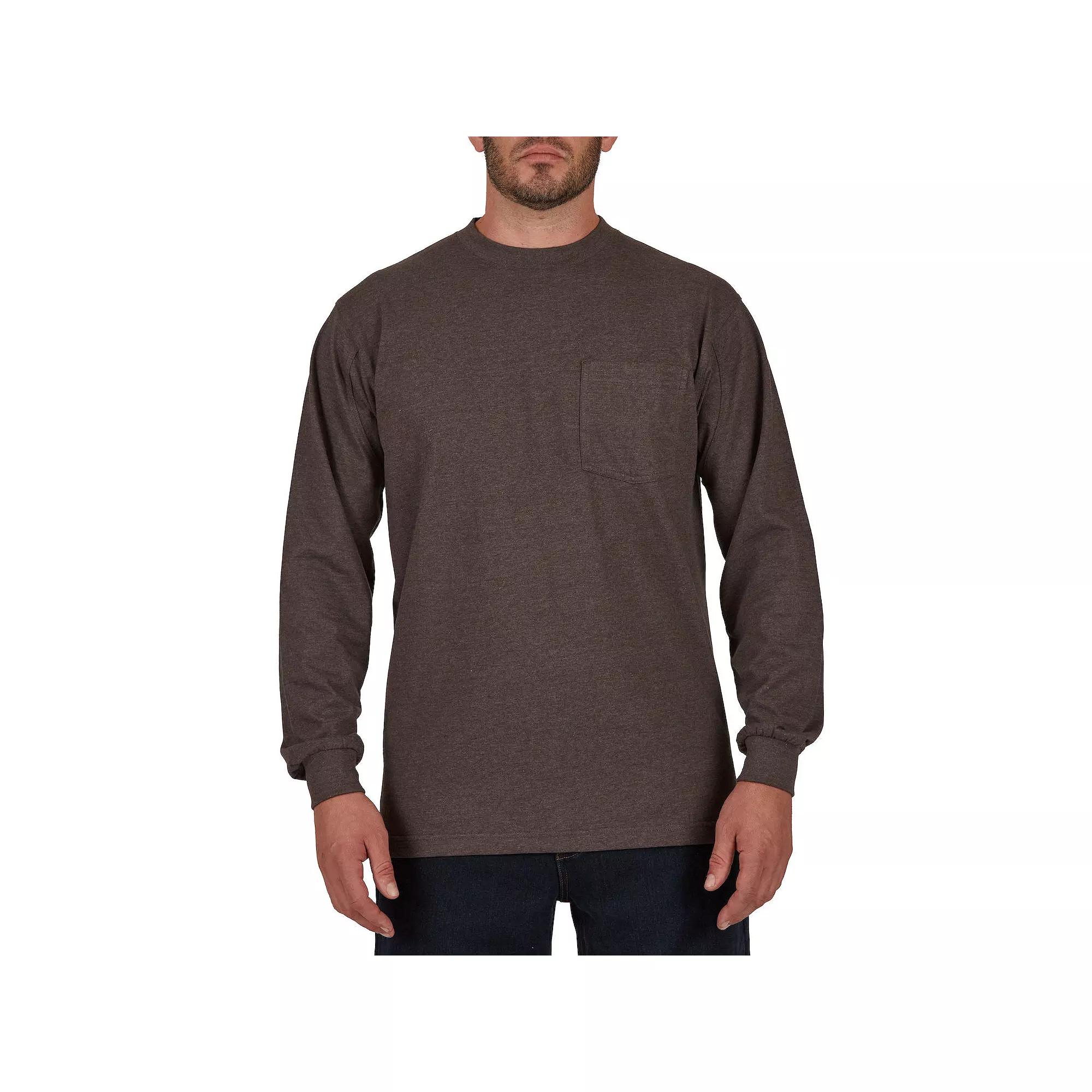 Men's Smith's Workwear Extended-Tail Pocket Tee,  Product Image