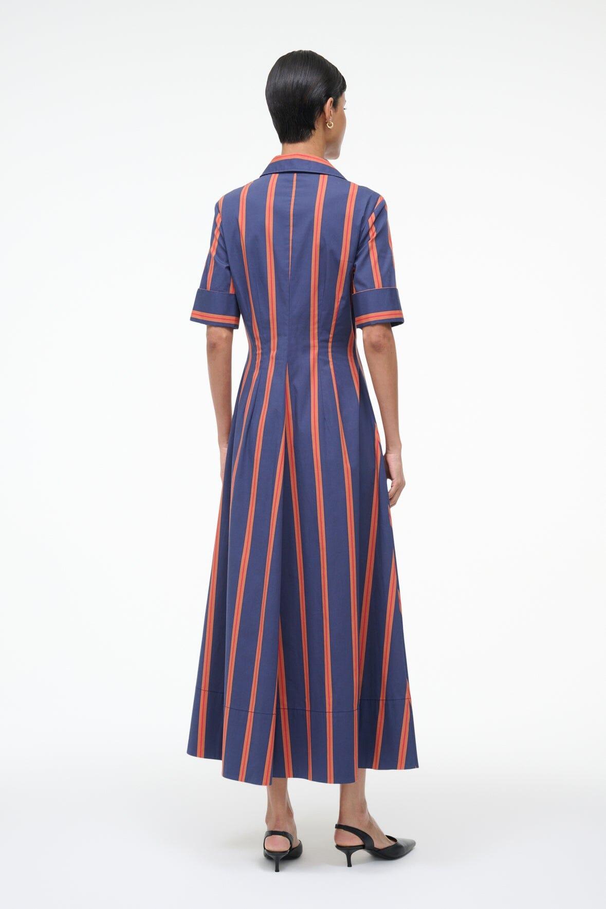 JOAN DRESS | RAILROAD STRIPE Product Image