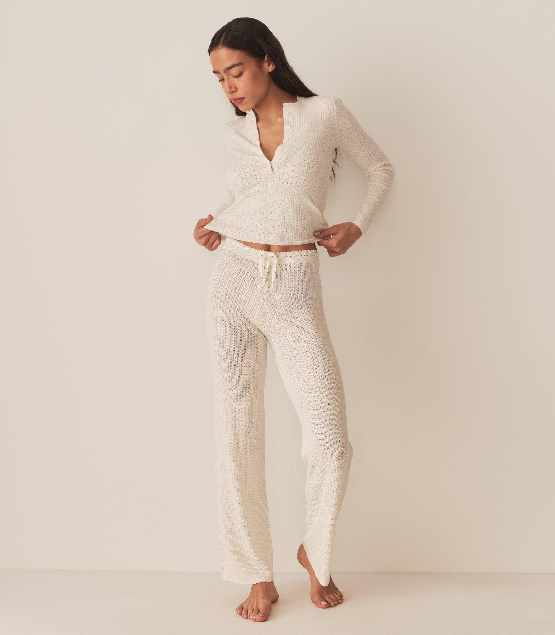 EVONNE PANT -- IVORY Product Image