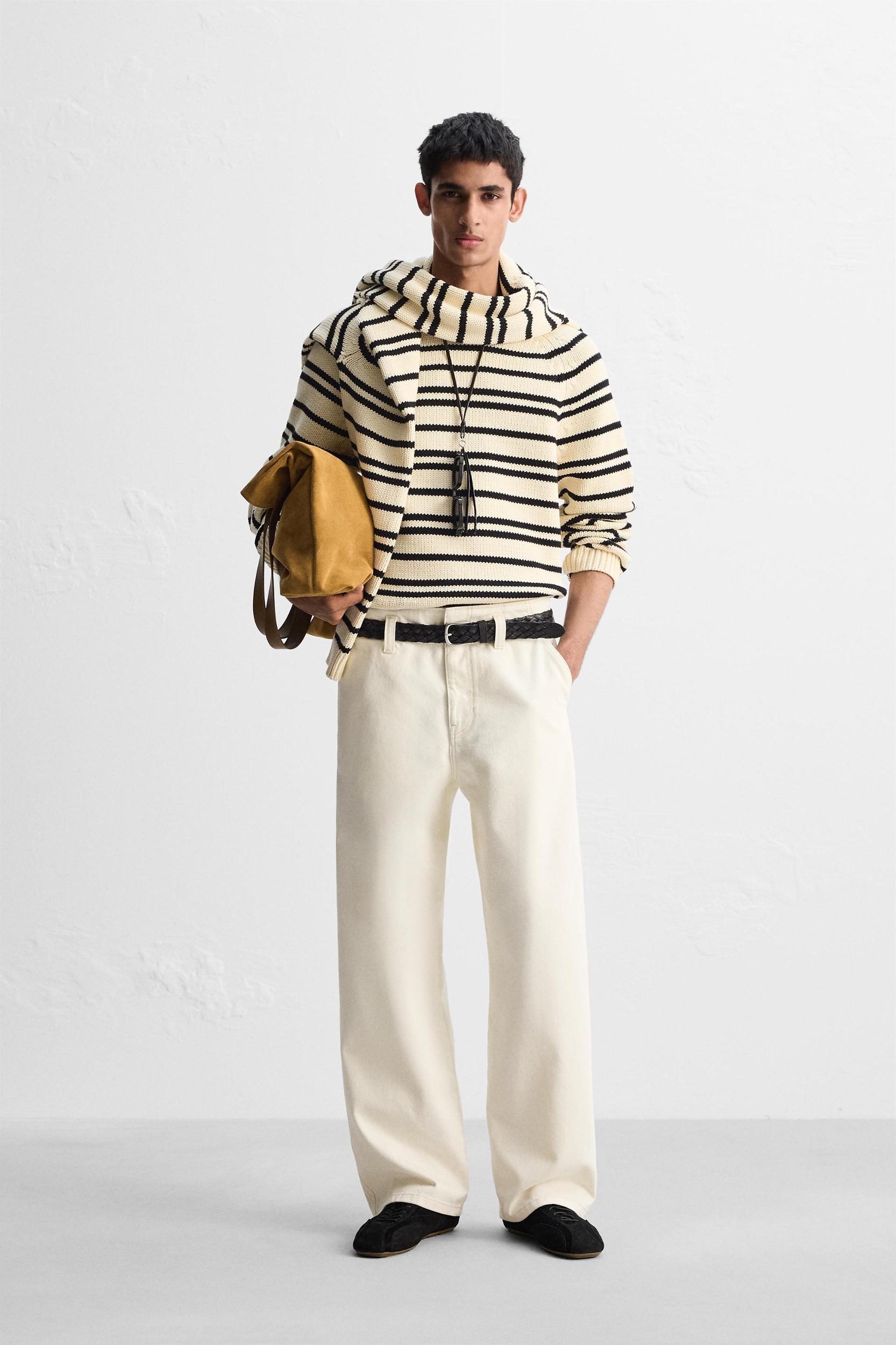 LIMITED EDITION TEXTURED STRIPE SWEATER Product Image