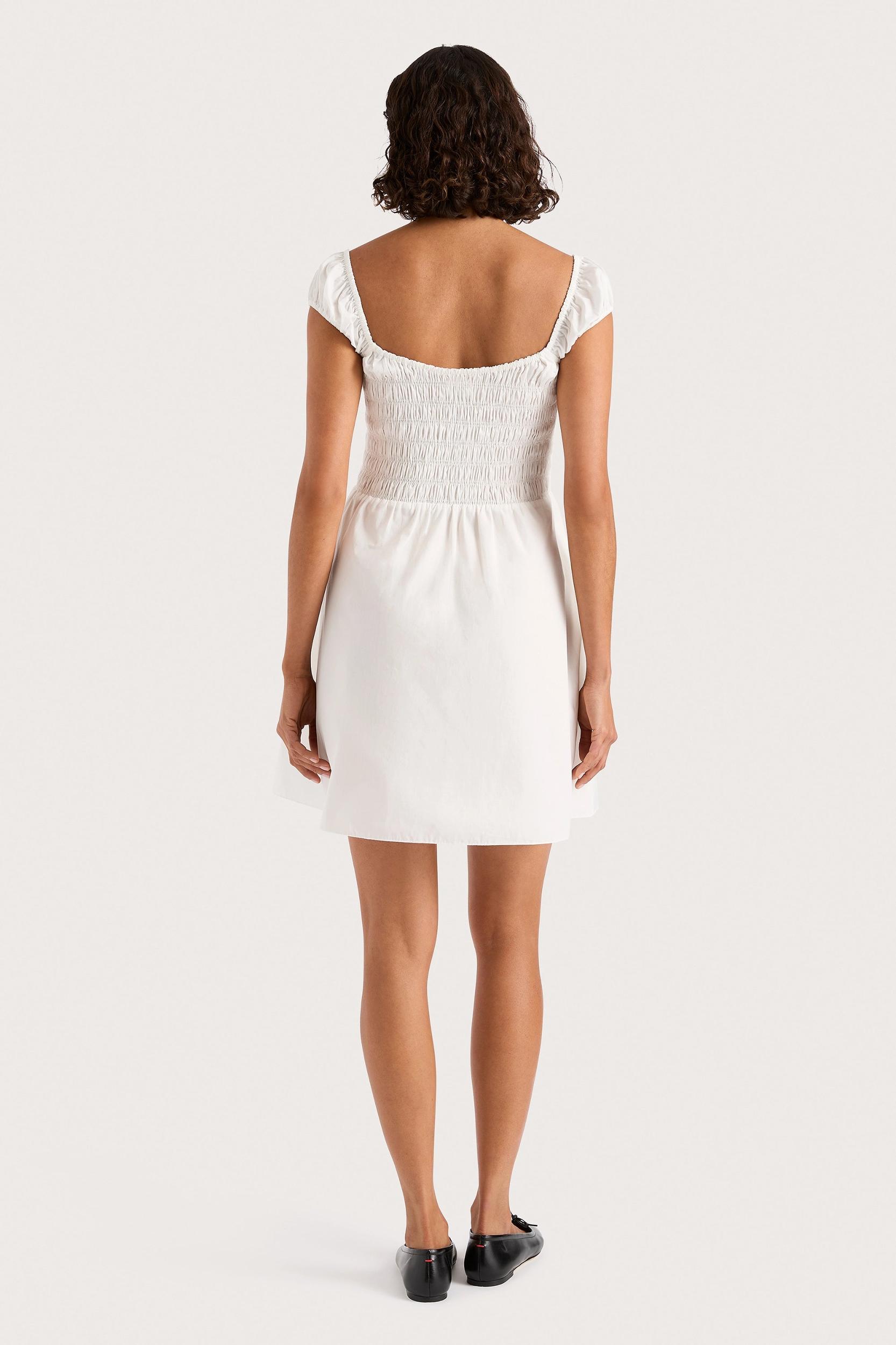 Lene Mini Dress White - Final Sale Product Image