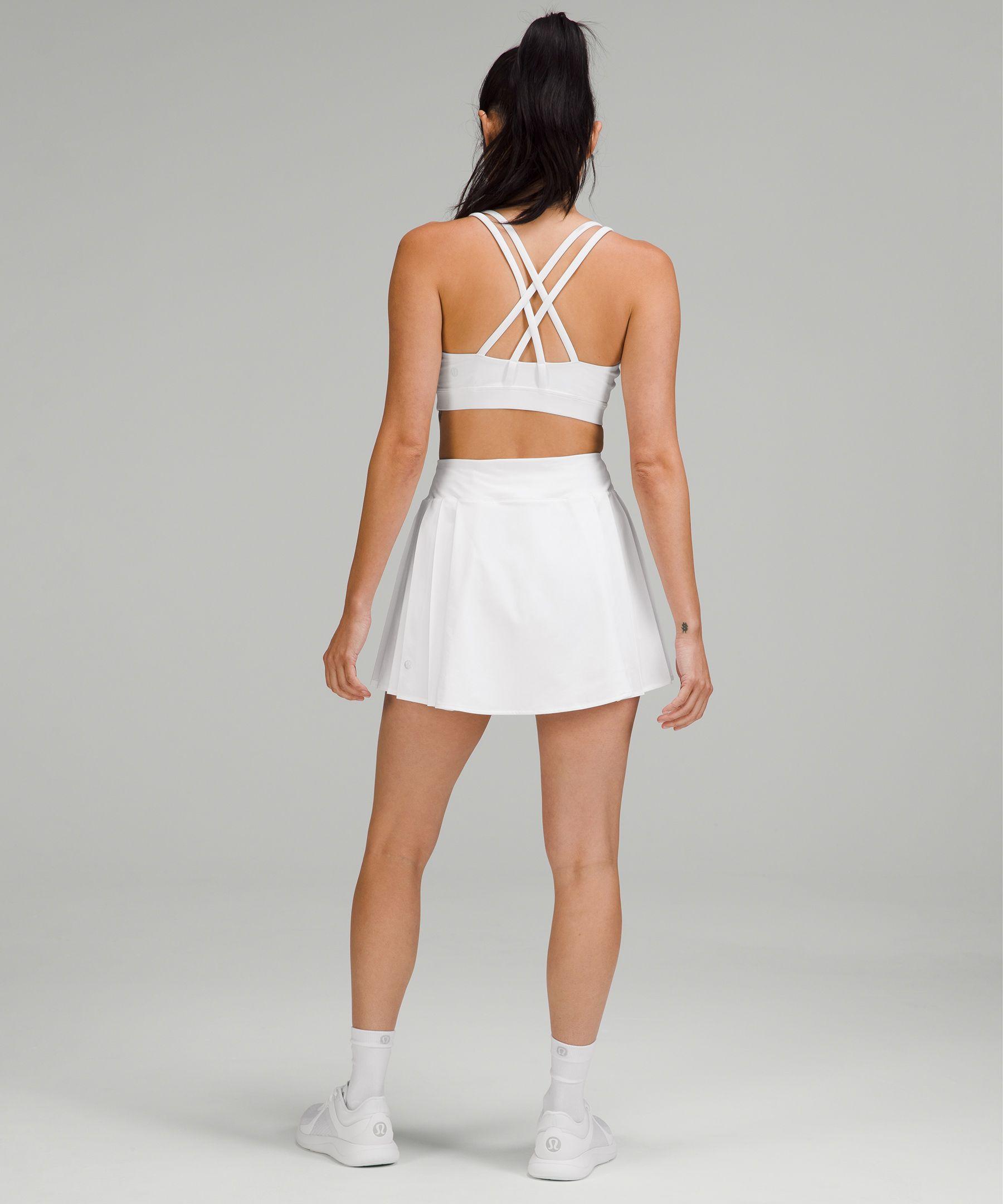 Side-Pleat High-Rise Tennis Skirt Product Image