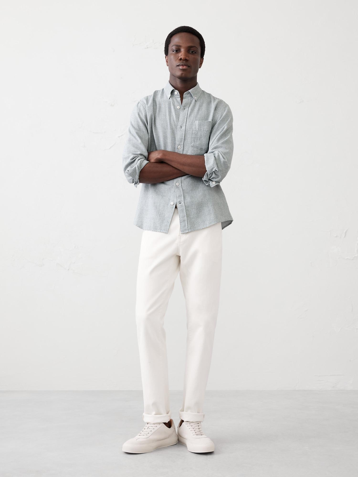 Slim Softwash Melange Shirt Product Image