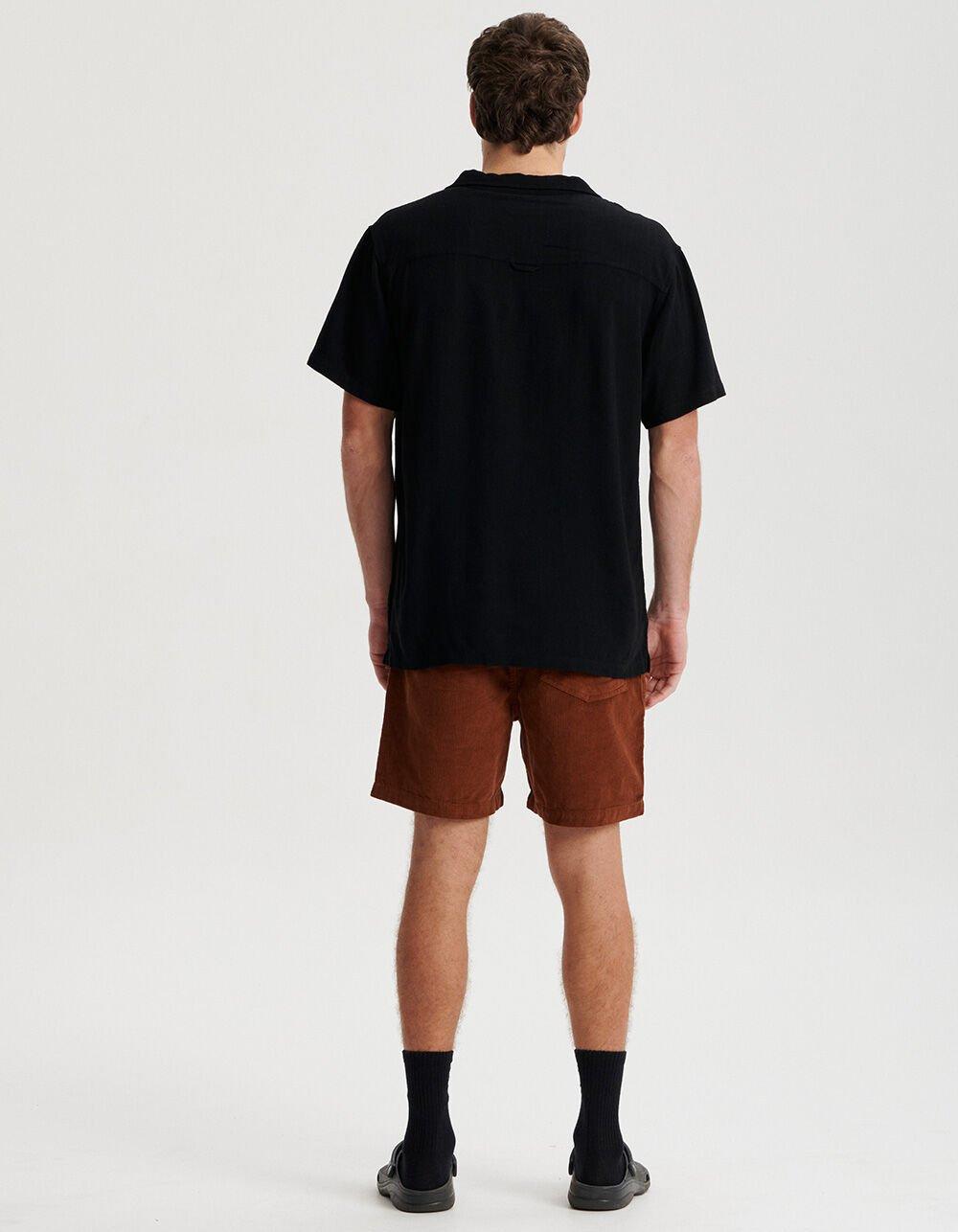 THE CRITICAL SLIDE SOCIETY All Day Cord Mens Shorts - ECRU Product Image