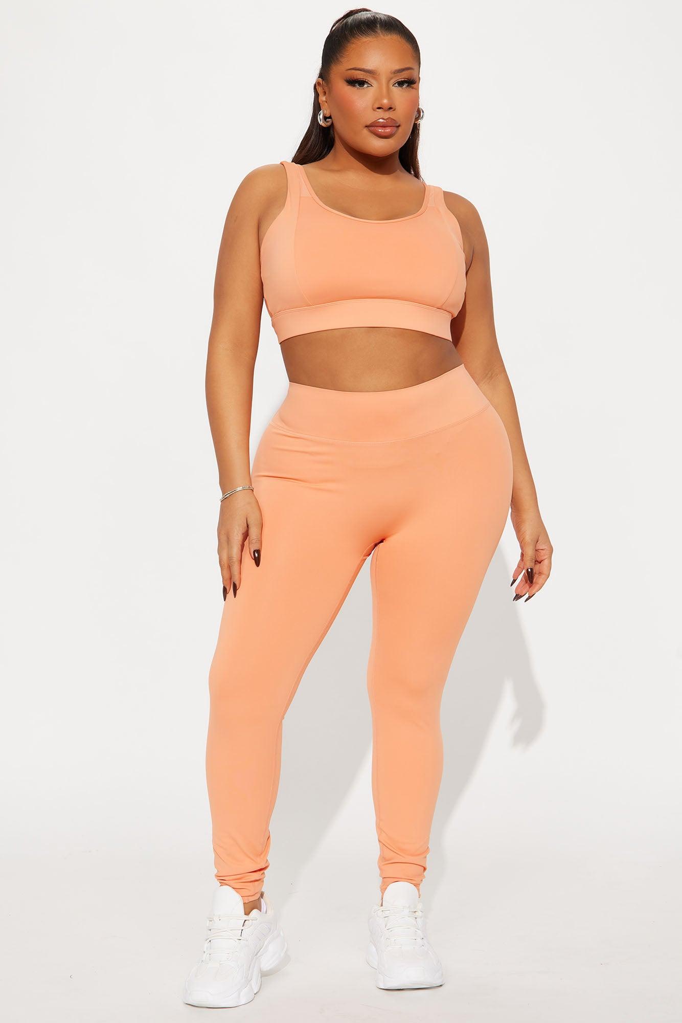 Work Harder Active Legging - Orange Product Image