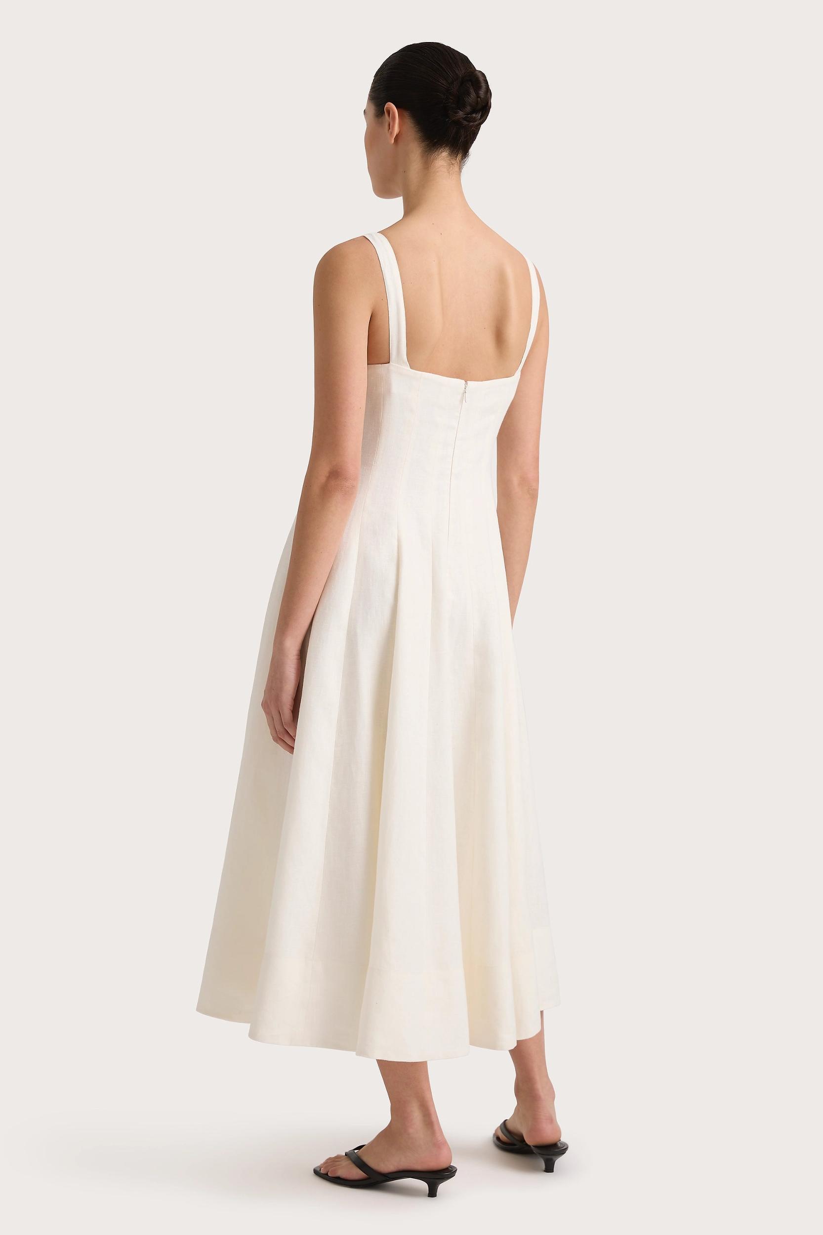 Corbiere Dress White - Final Sale Product Image