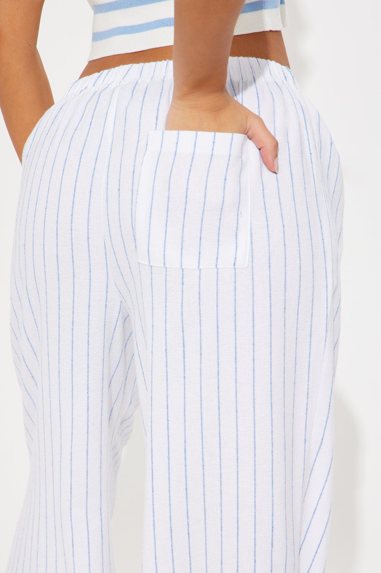 Hang On Boxer Pant - White Product Image