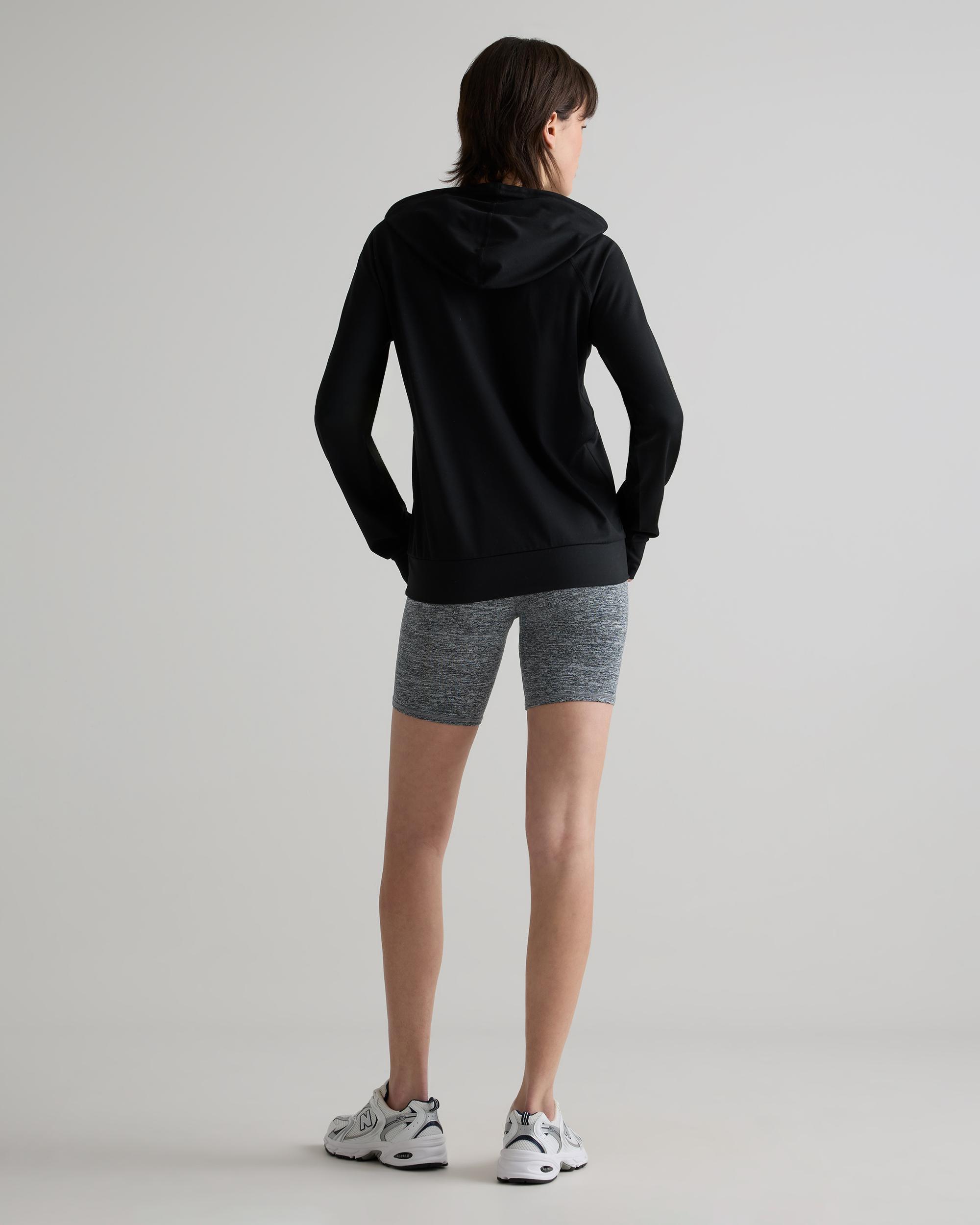 Quince | Women's Super Soft Performance Pullover Hoodie Flowknit Activewear, Recycled Polyester Product Image