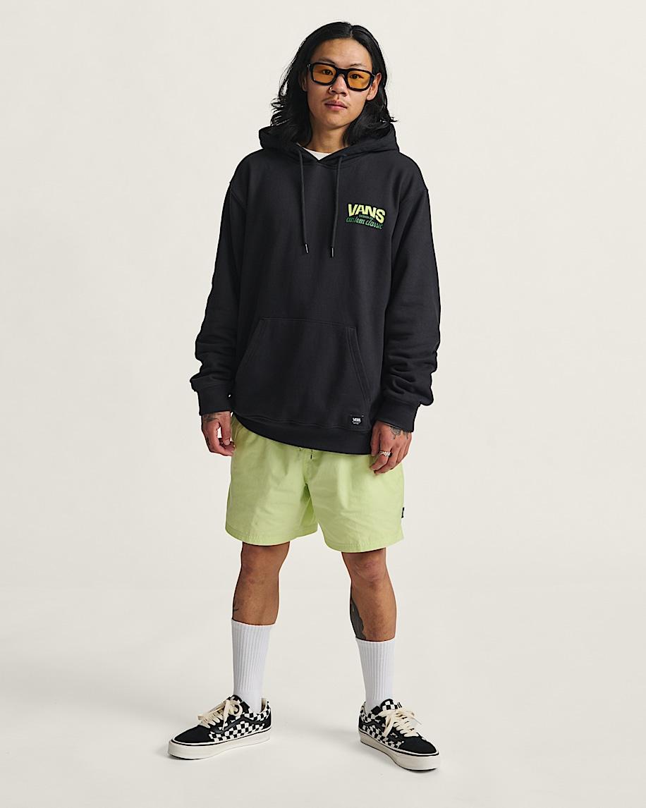 Premium Old Skool Checkerboard Shoe in Black / White| Vans US Product Image