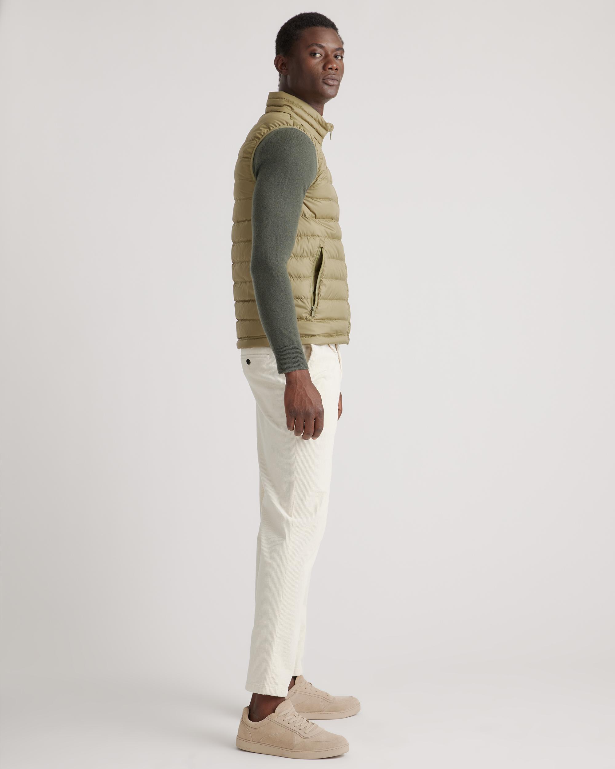 Quince | Men's Lightweight Down Packable Puffer Vest Recycled Polyester Product Image