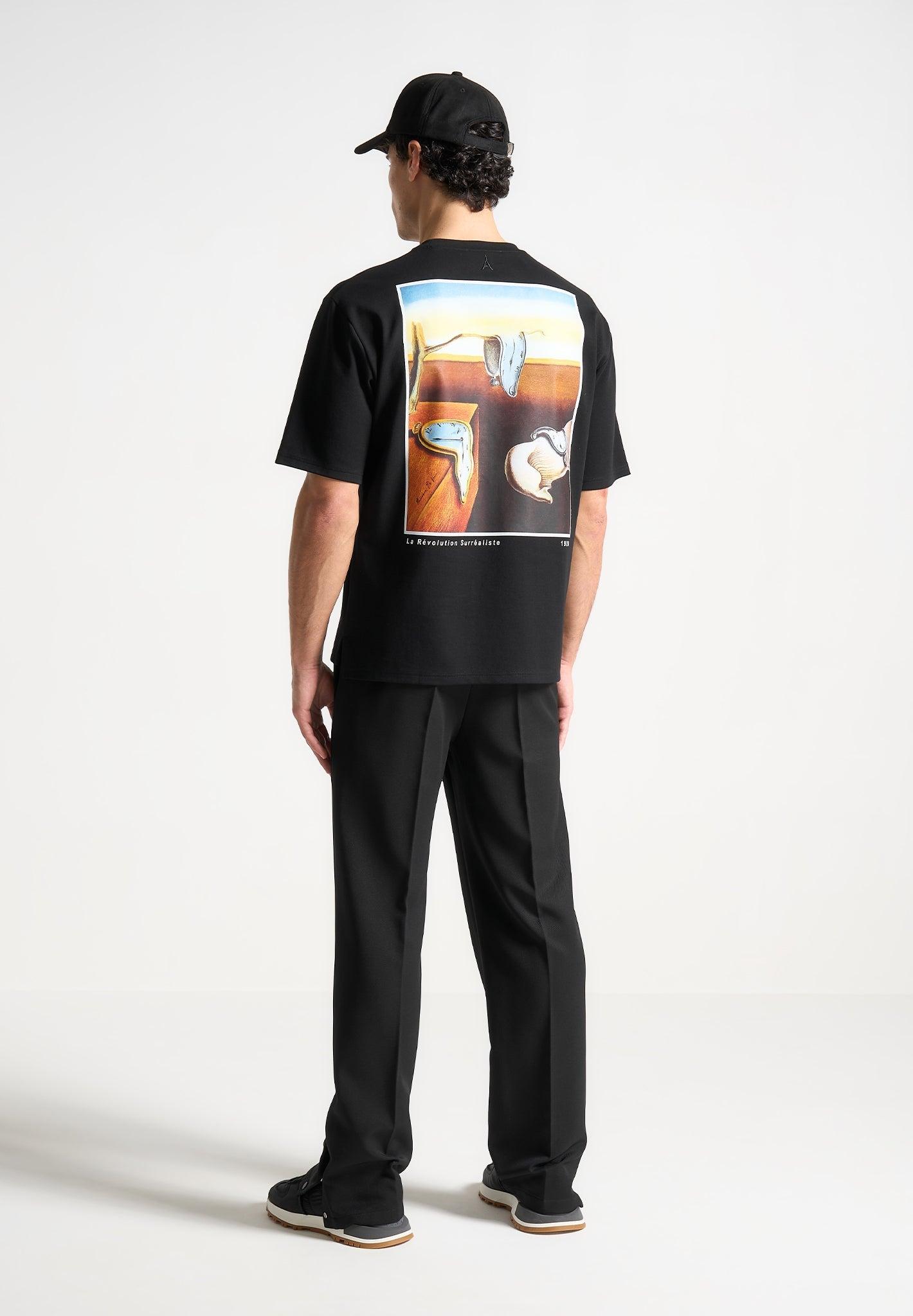 L‘Art - Cotton T-Shirt - Black Male Product Image