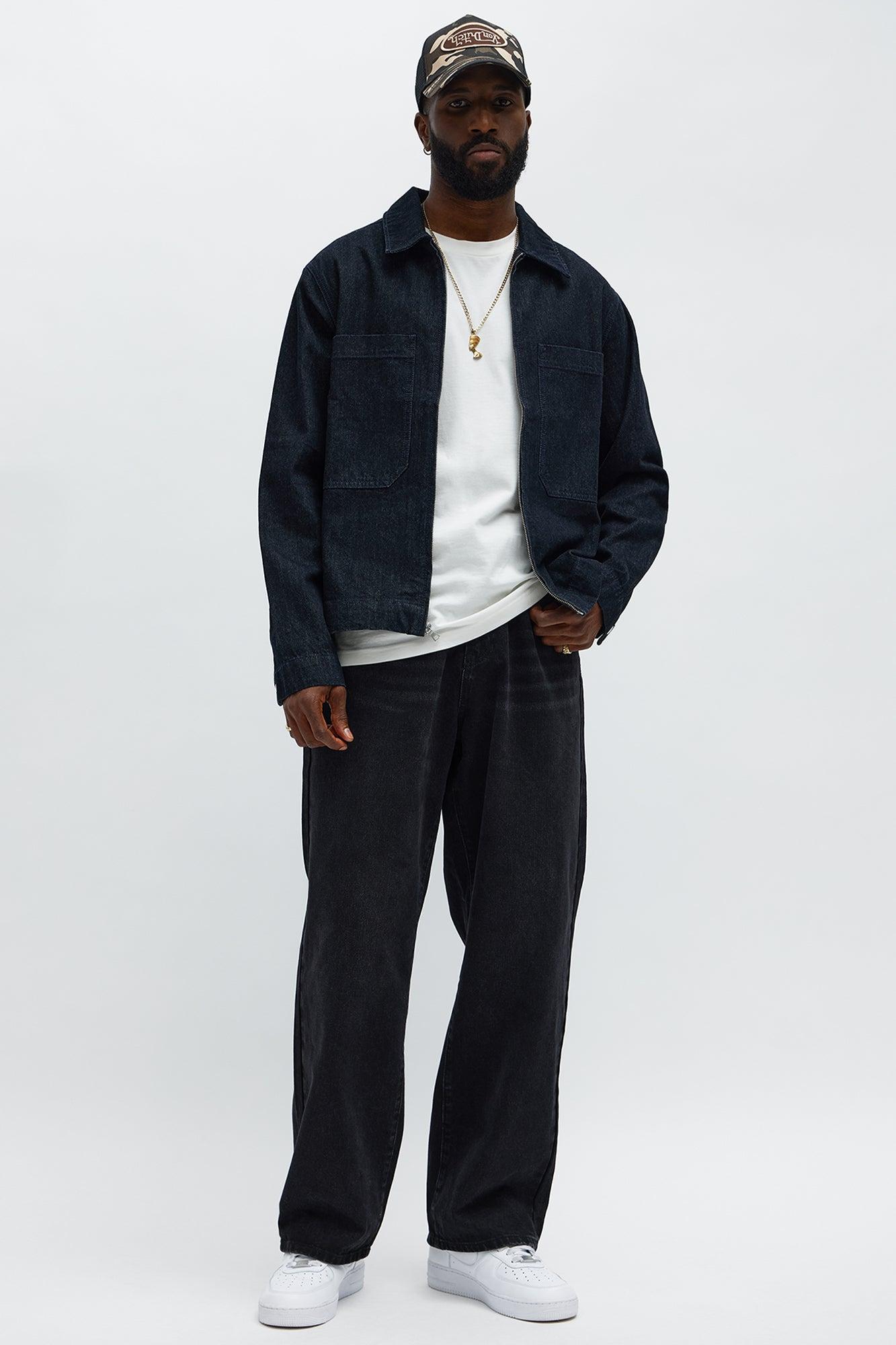 Midnight Rider Work Denim Jacket - Indigo Male Product Image