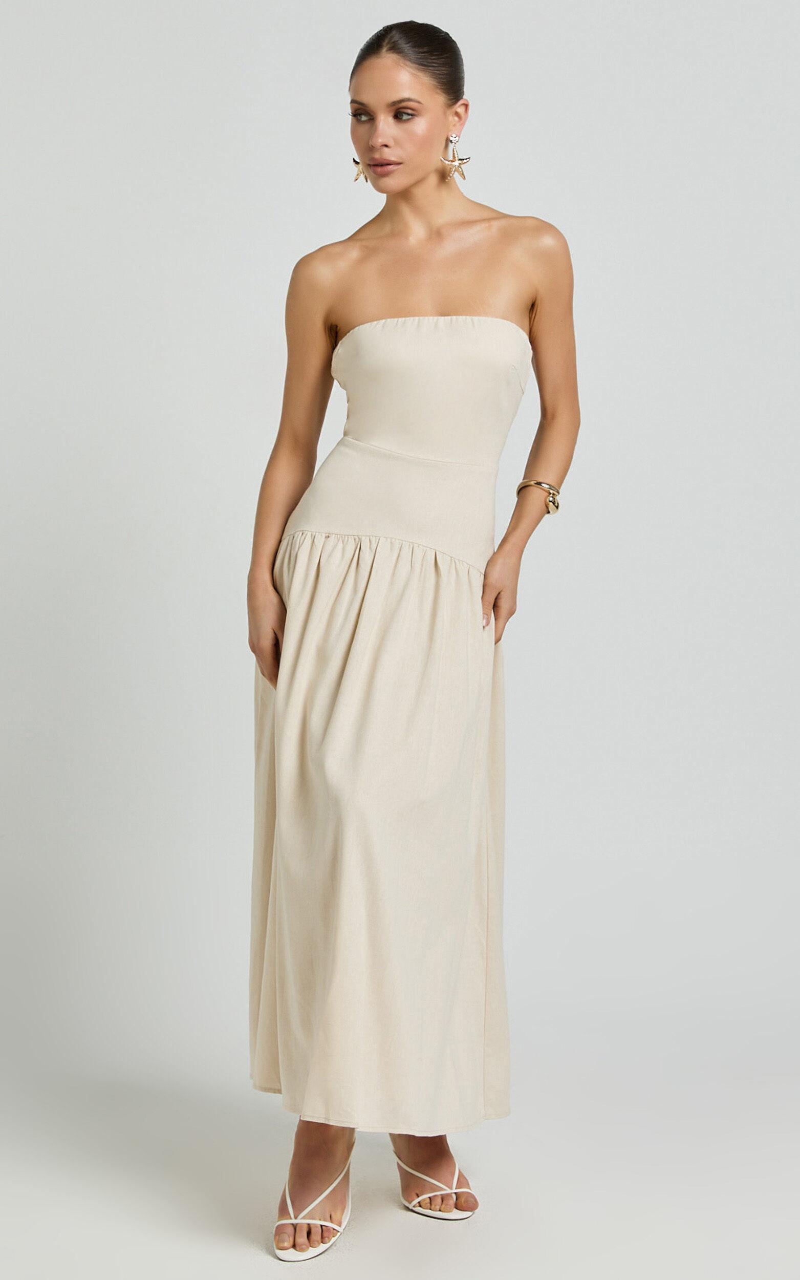 Seven Wonders - Danica Midi Dress in Latte Product Image