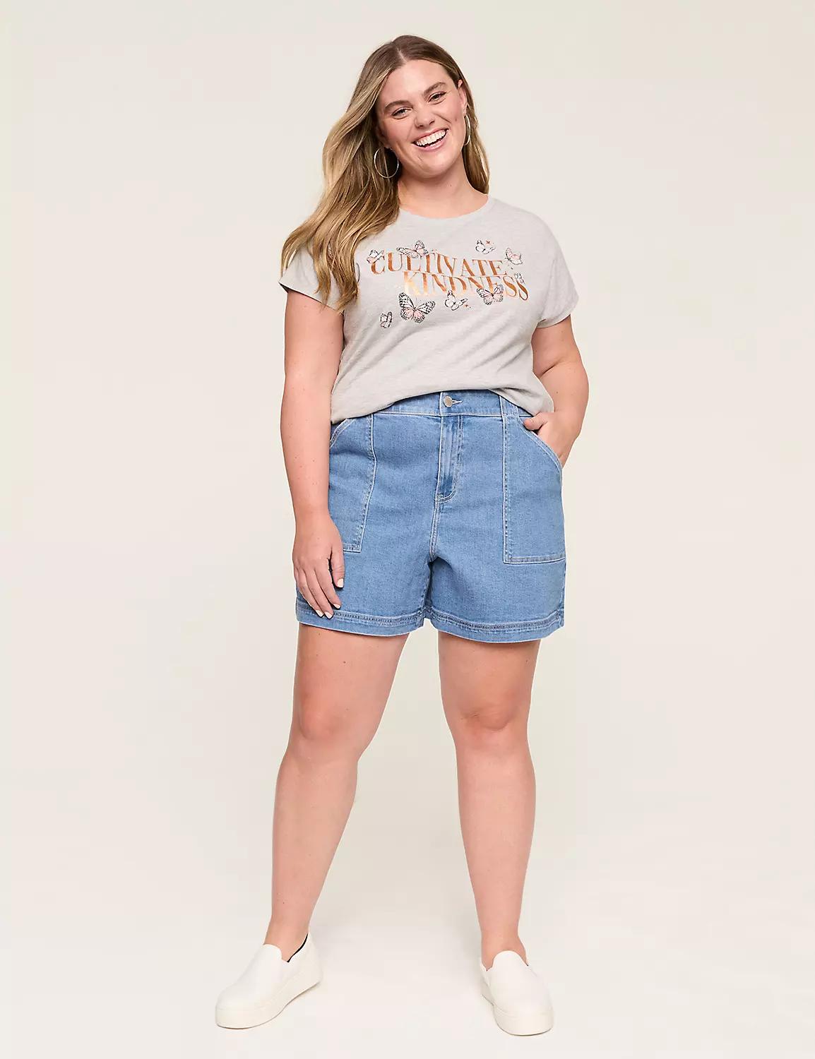 Foiled Cultivate Kindness Dolman-Sleeve Graphic Tee Product Image