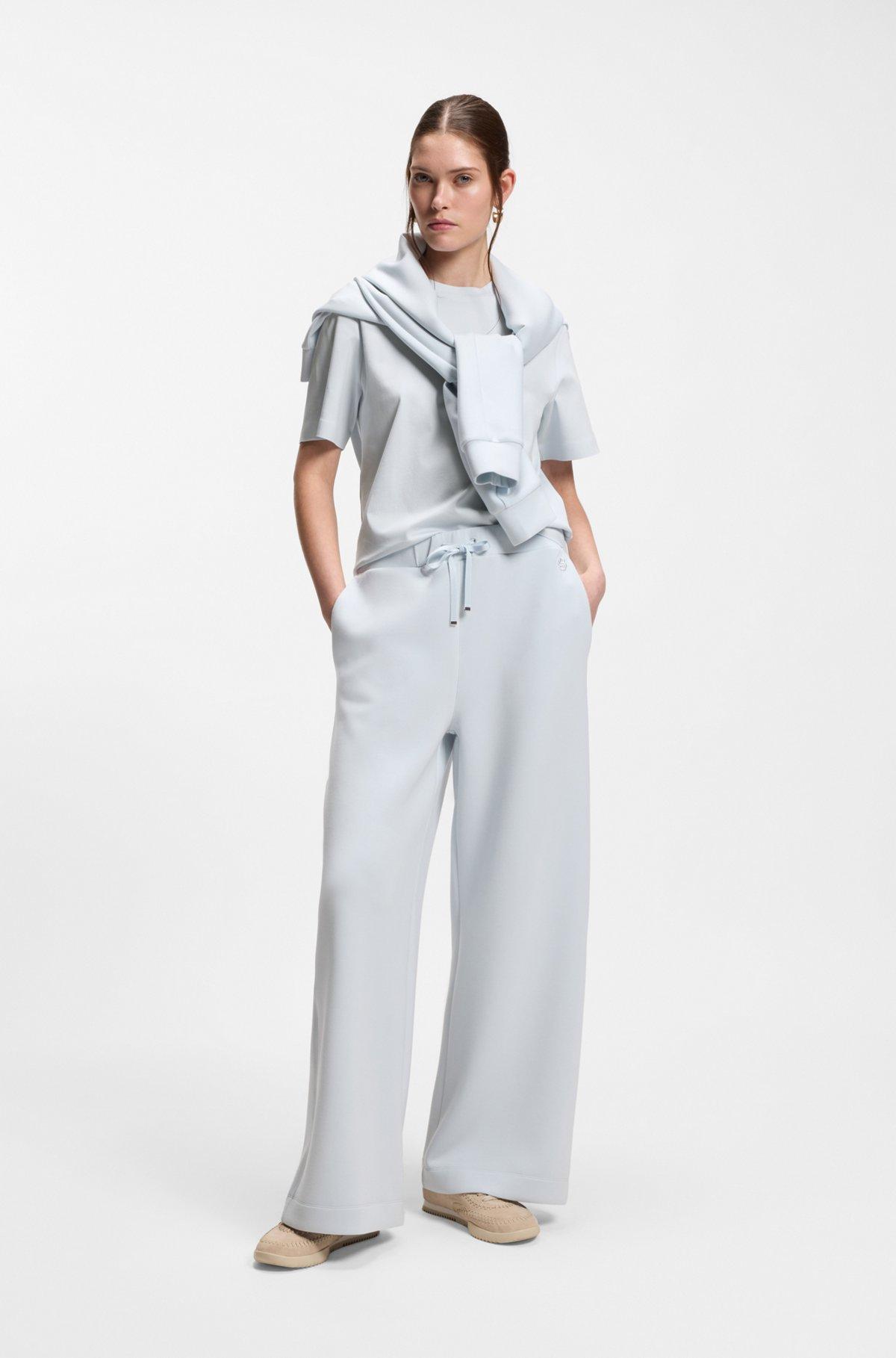 Relaxed-fit T-shirt in mercerized cotton Product Image