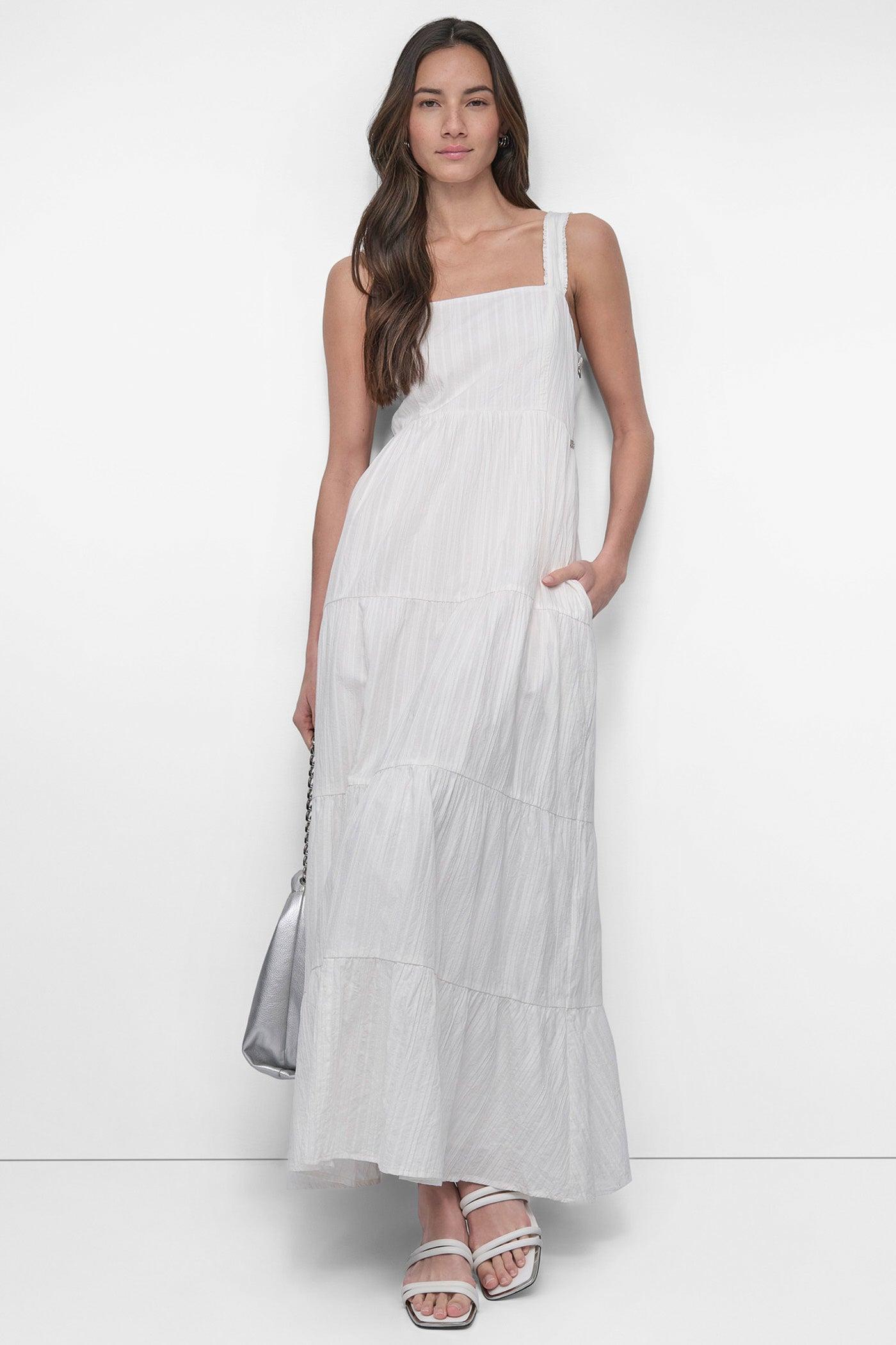 TIERED MAXI SWING DRESS Product Image