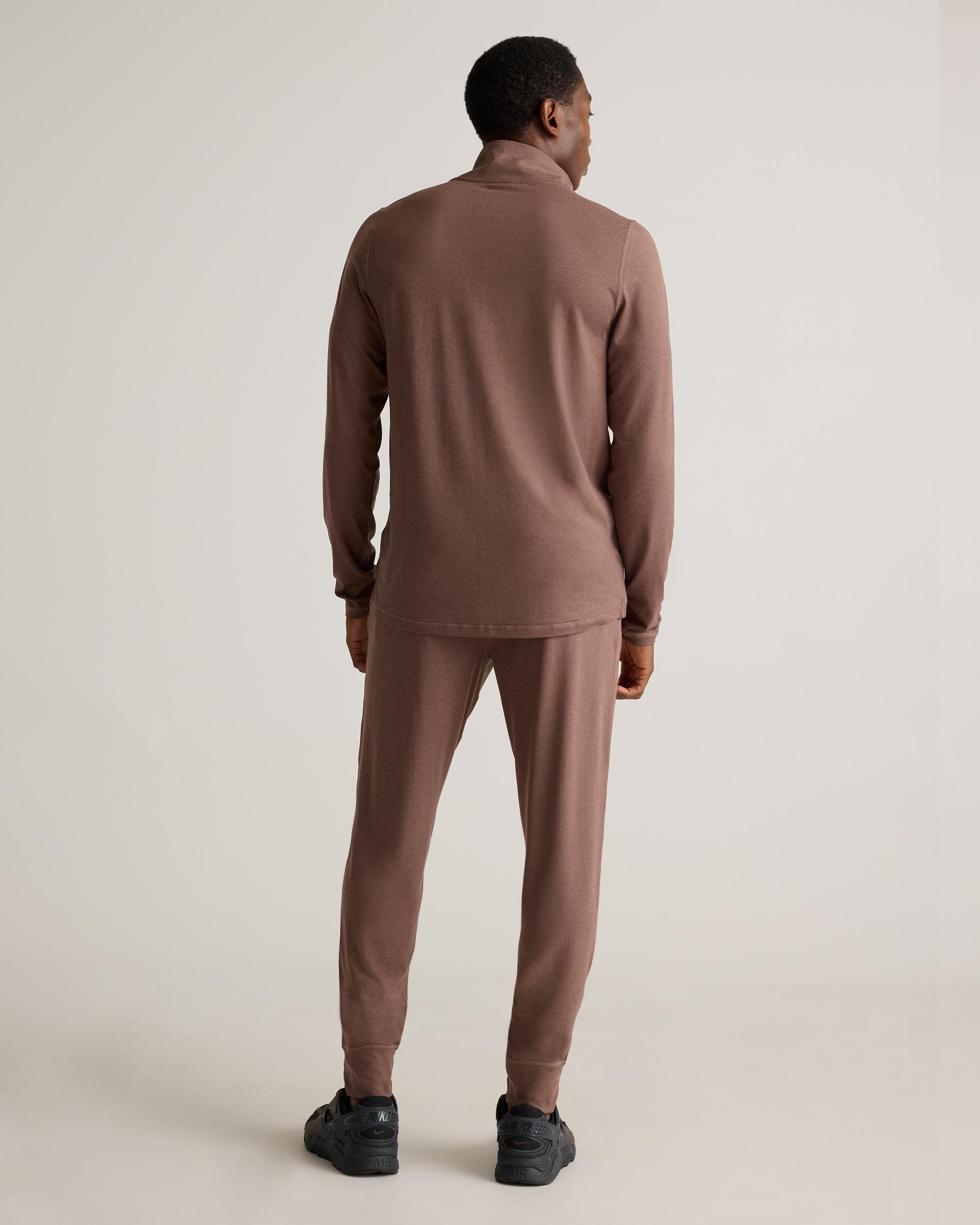 Quince | Men's Flowknit Performance Half-Zip Recycled Polyester Product Image