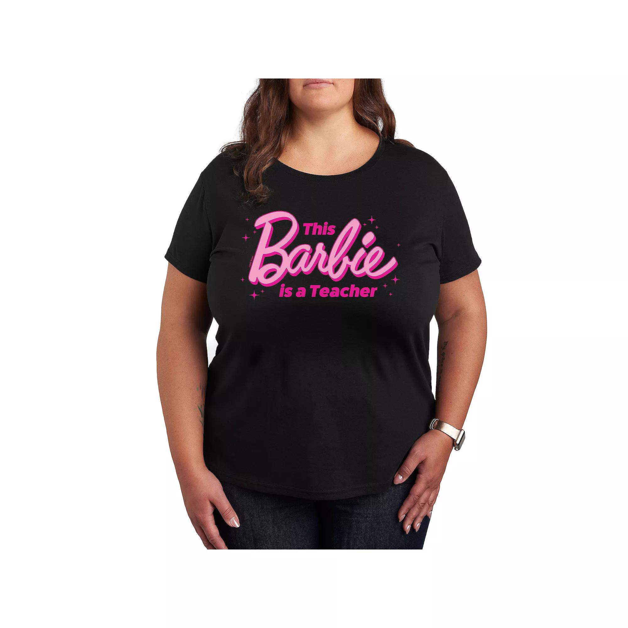 Plus Barbie® This Barbie Is A Nurse Graphic Tee, Women's,  Product Image