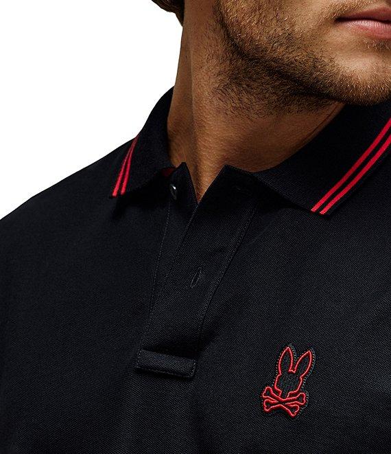 Psycho Bunny Sayer Bunny Pique Polo Shirt Product Image